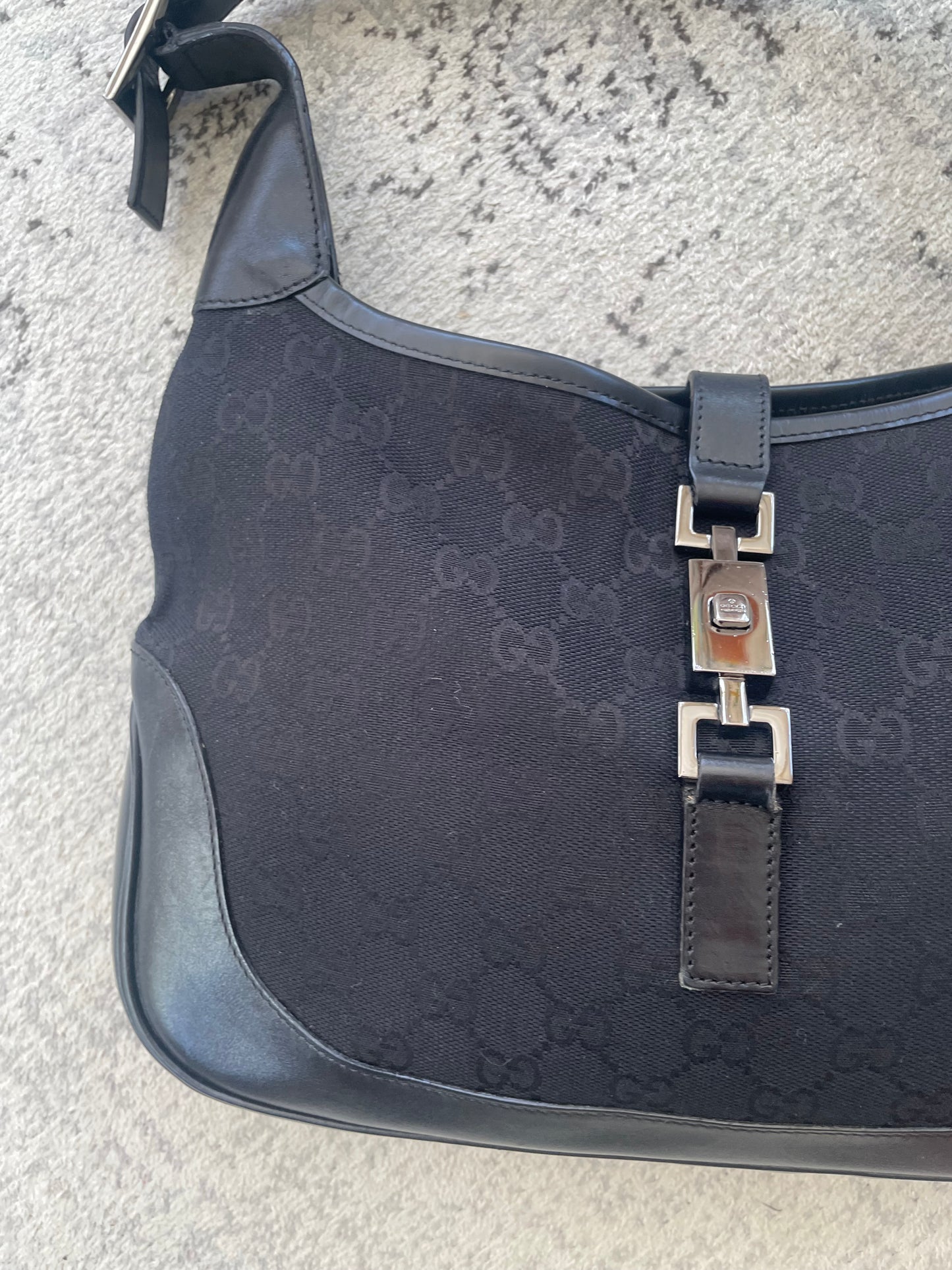 Preloved Gucci Vintage Jackie Shoulder Bag, Small