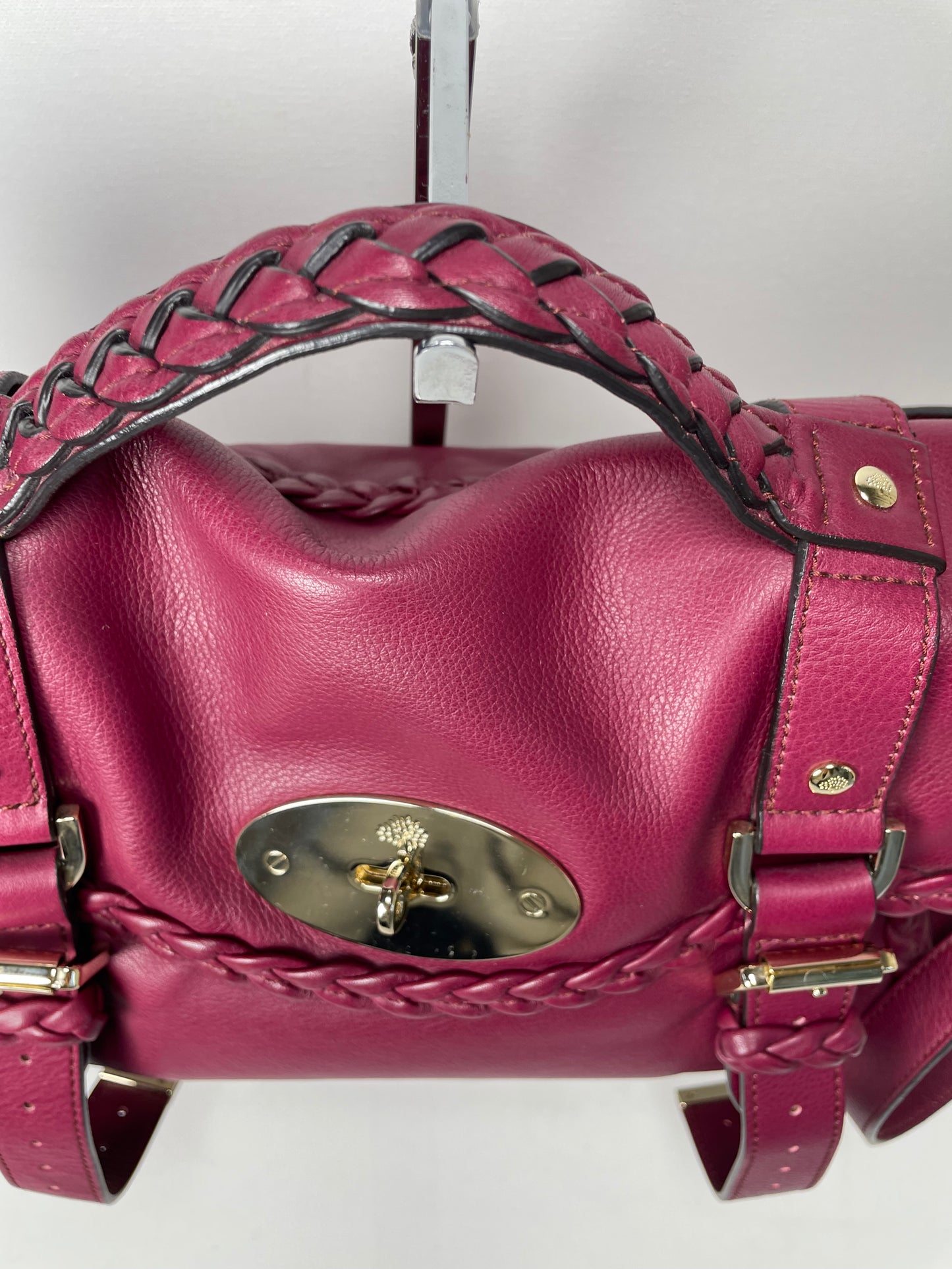 Preloved Mulberry Alexa Satchel Bag, Regular