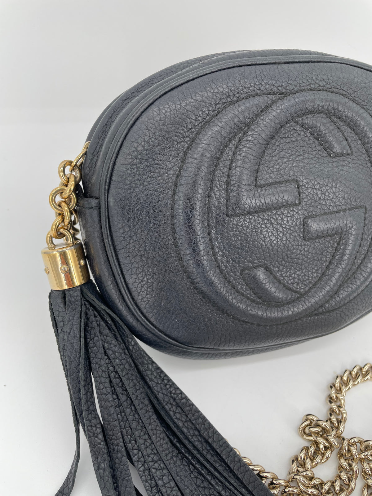 Preloved Gucci Soho Chain Crossbody Bag, Mini