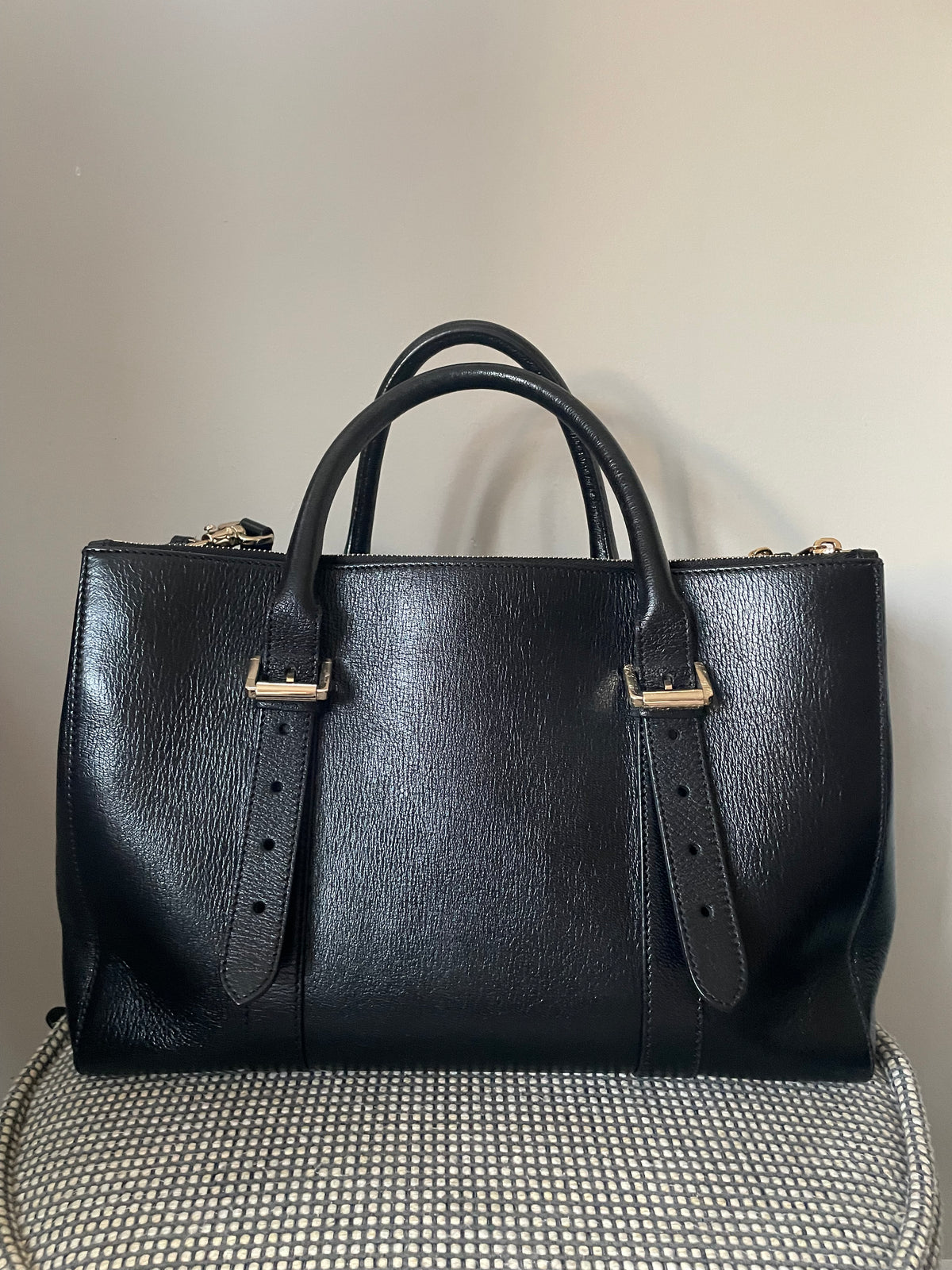 Preloved Mulberry Bayswater Double Zip Tote Bag, Large