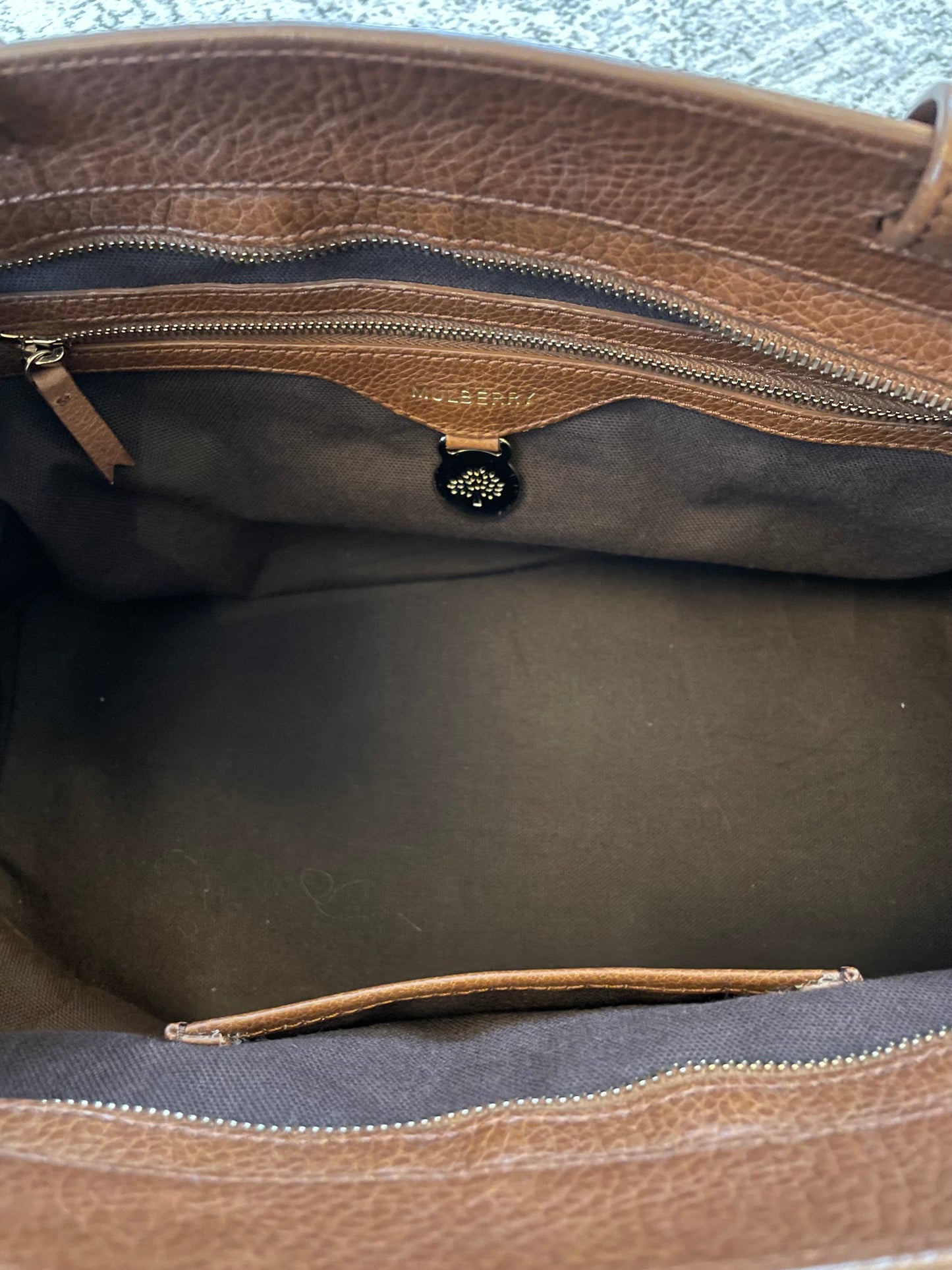 Preloved Mulberry Blenheim Tote Bag