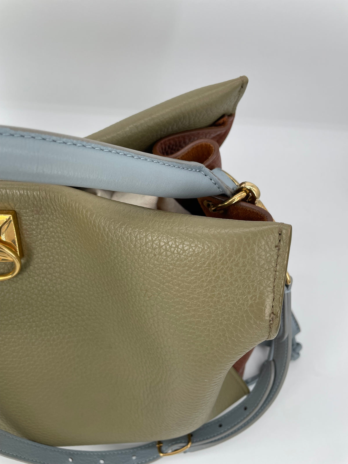 Preloved Mulberry Iris Top Handle Bag, Limited Edition, Large