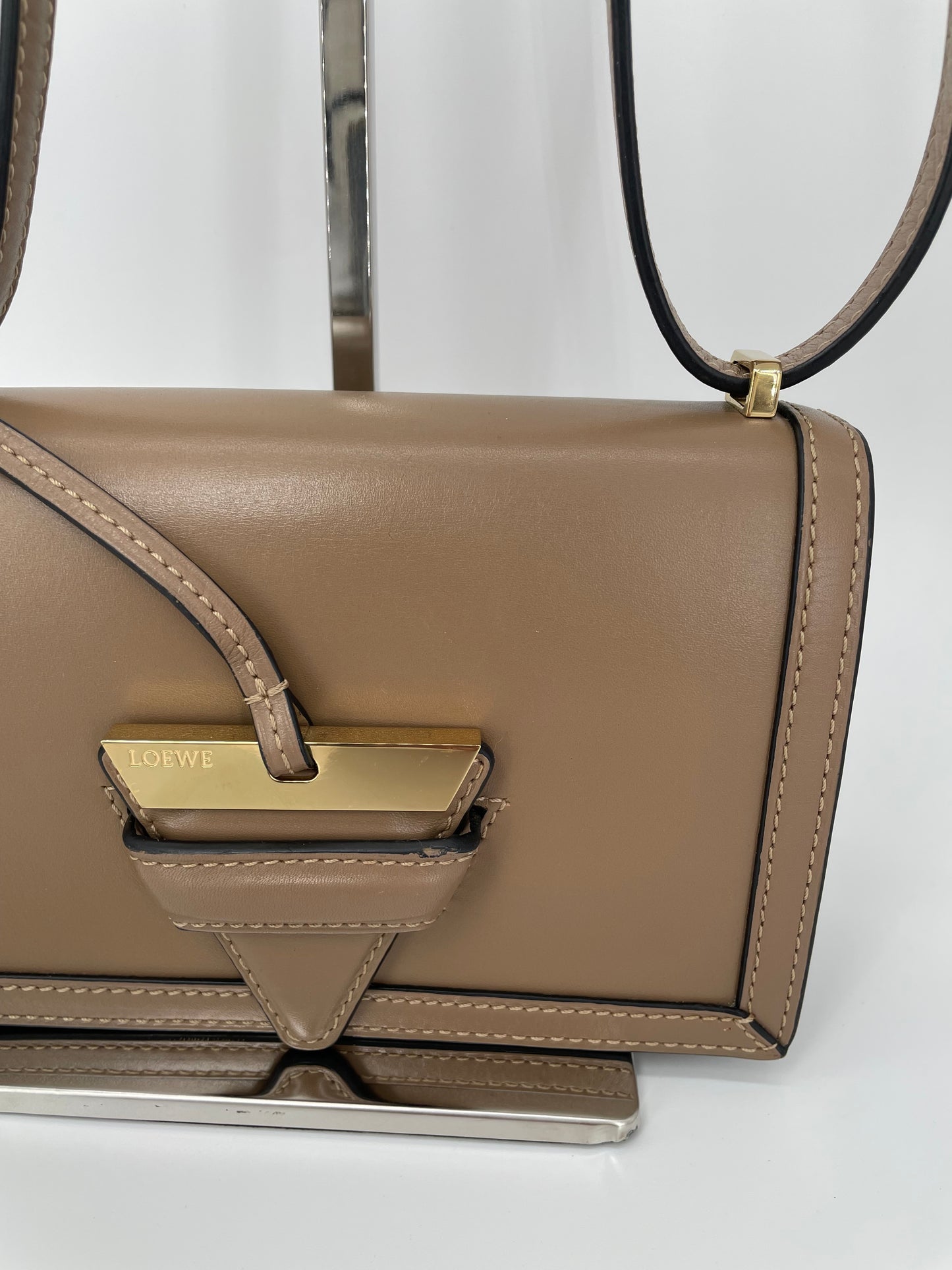 Preloved Loewe Barcelona Crossbody Bag, Small