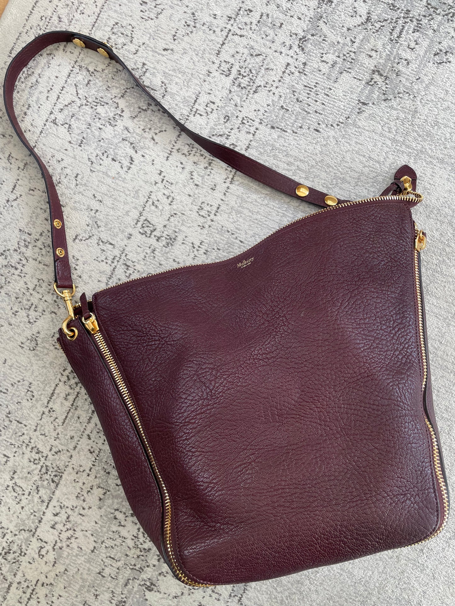 Preloved Mulberry Camden Bucket Shoulder Bag, Medium