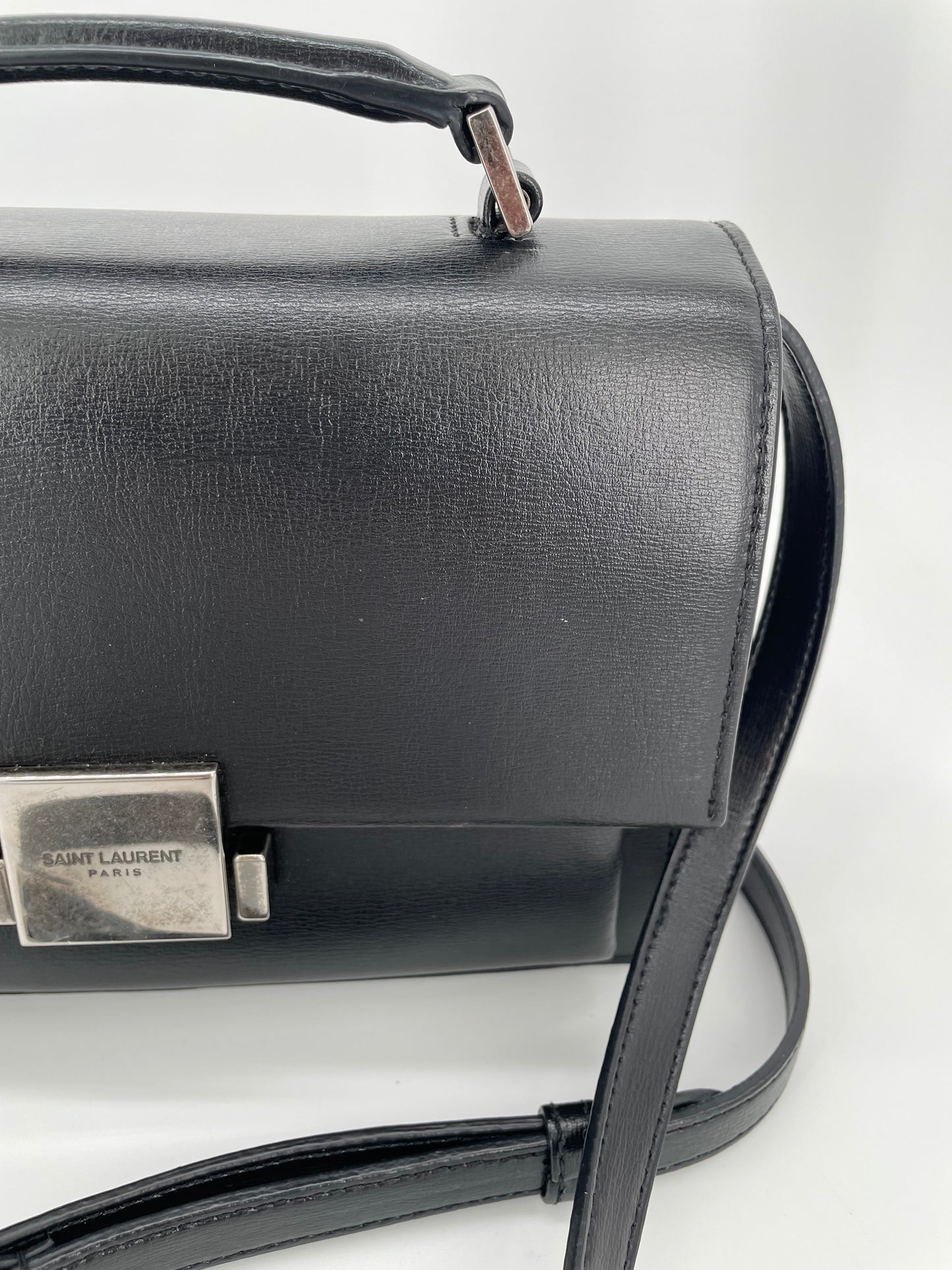 Preloved Saint Laurent Bellechasse Satchel Bag with Long Strap