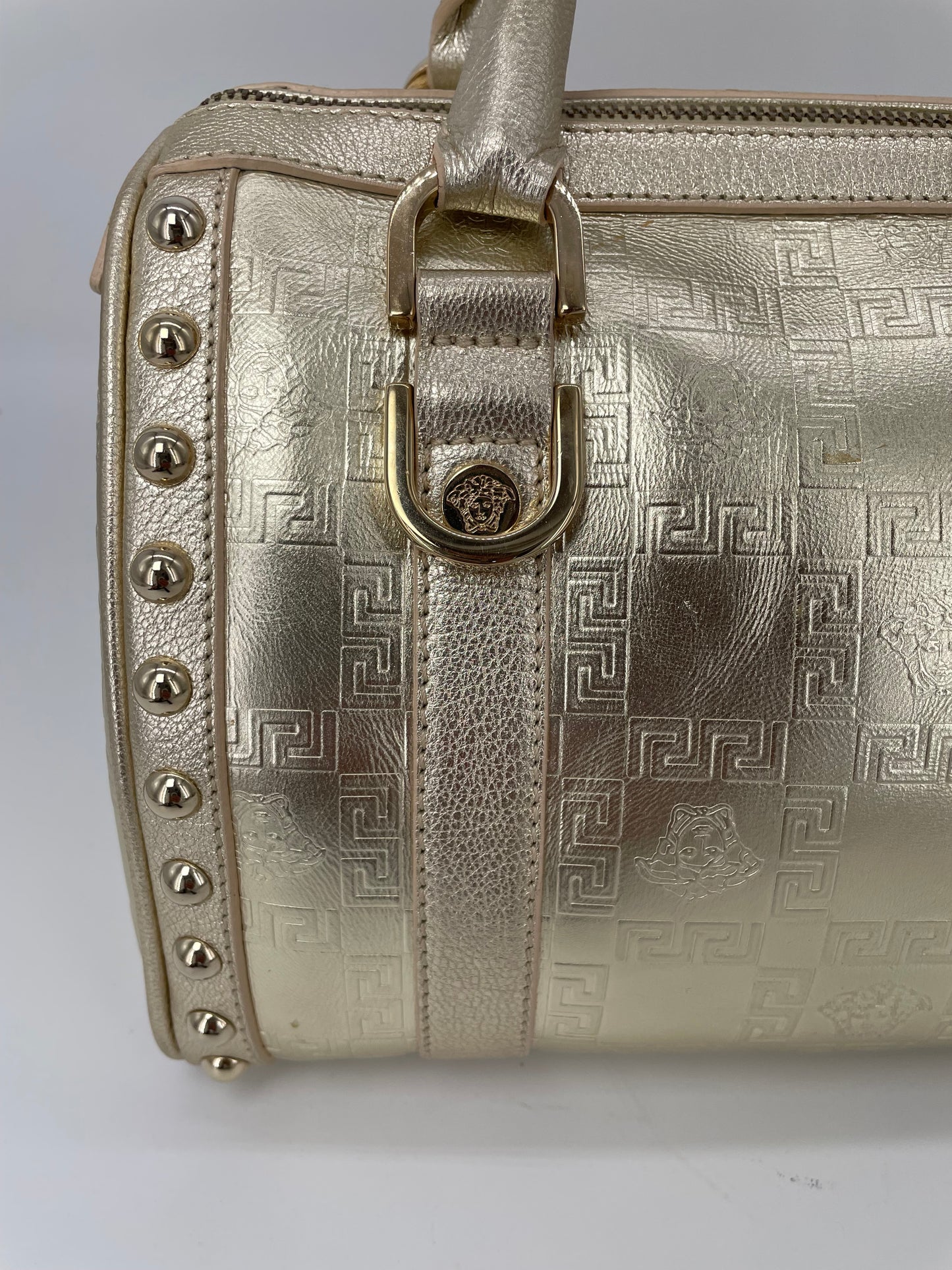 Preloved Vintage Versace Medusa Boston Bag