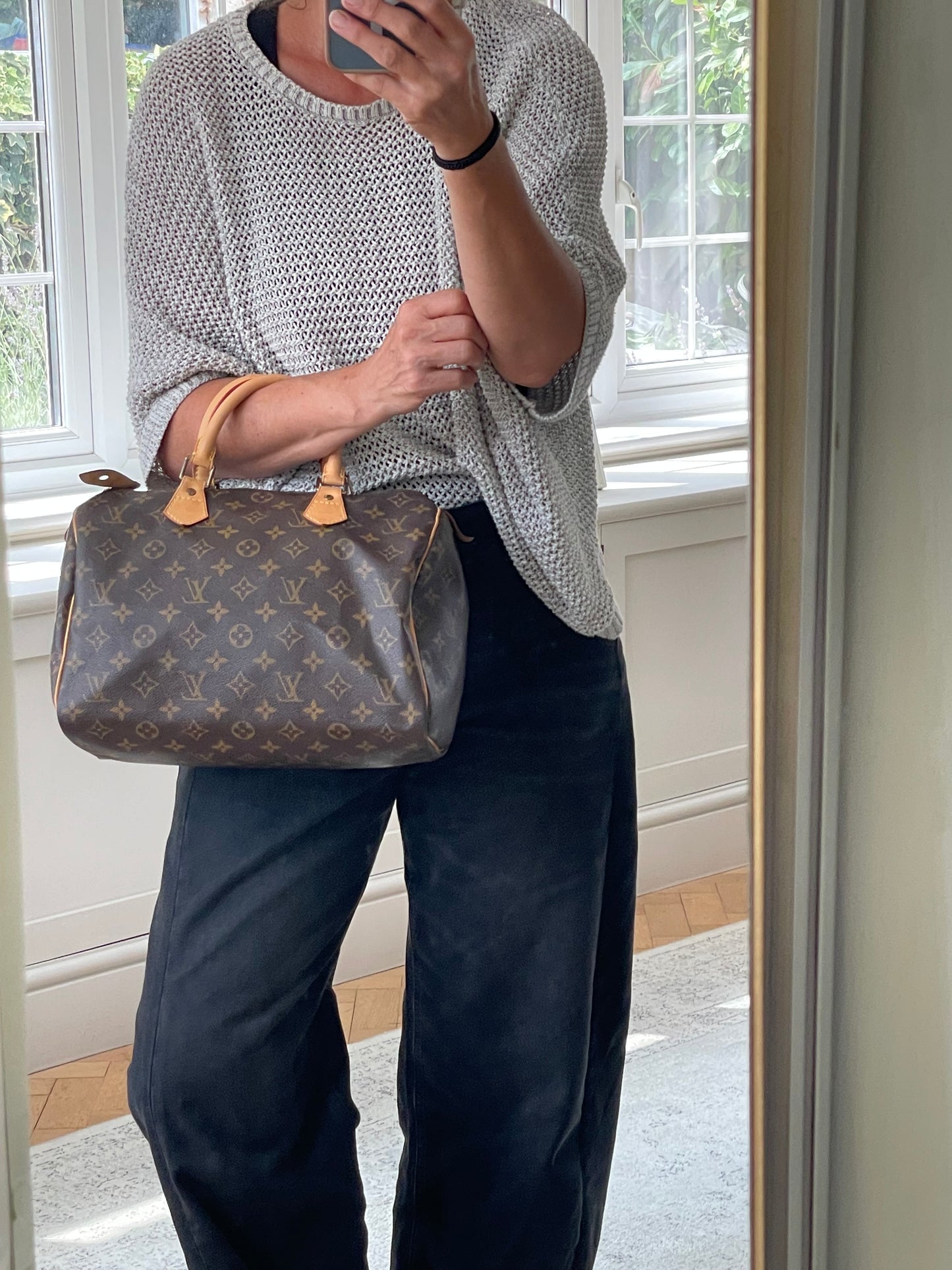 Preloved Vintage Louis Vuitton Speedy Boston Bag, 30