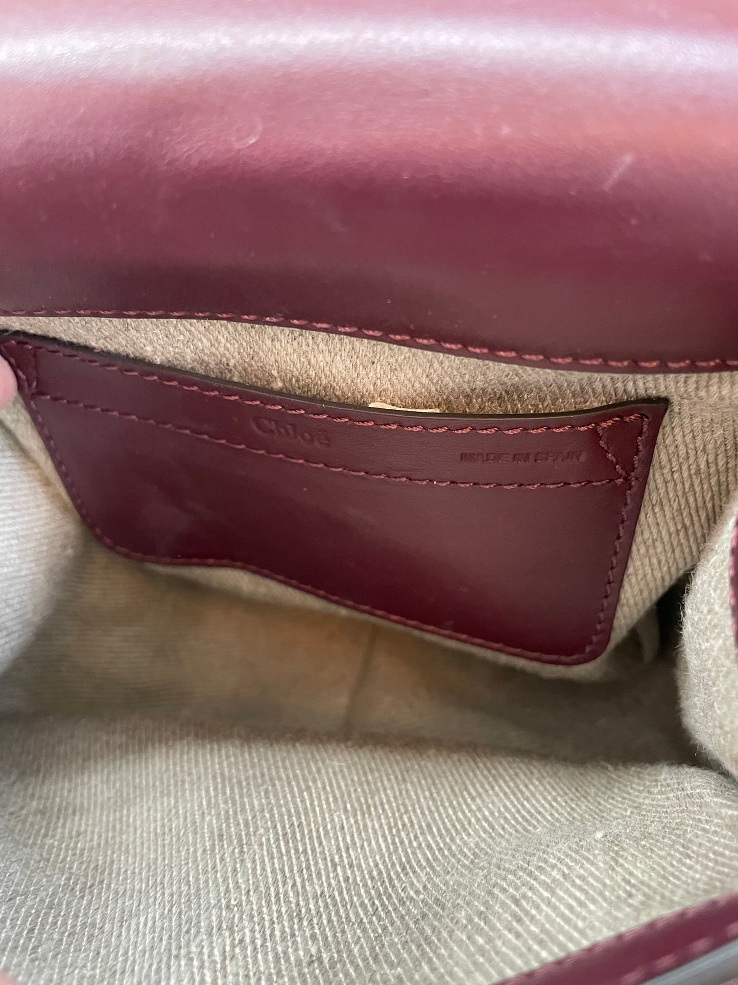 Preloved Chloe Marcie Crossbody Bag, Small