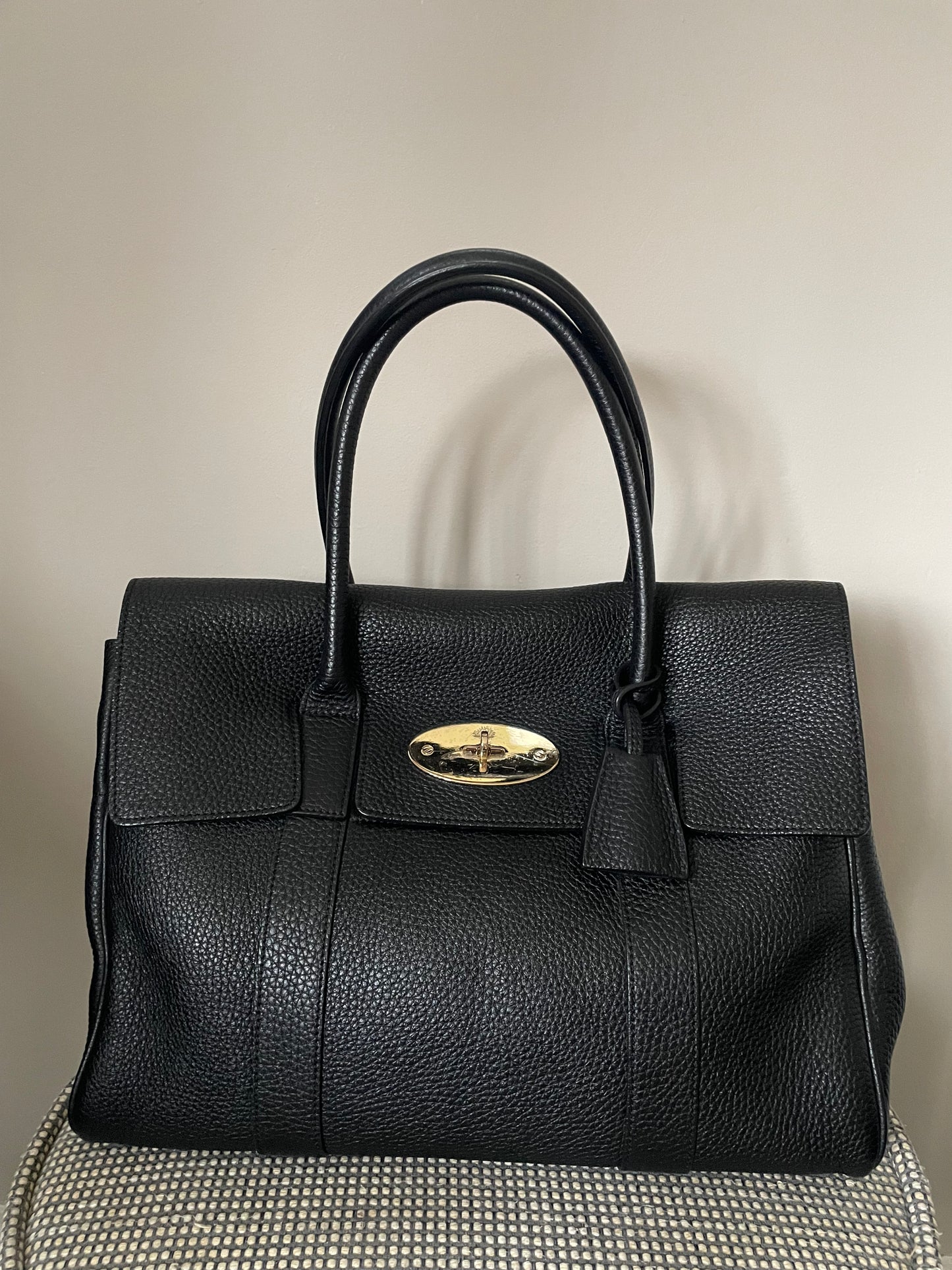 Preloved Mulberry Heritage Bayswater Tote Bag, Large