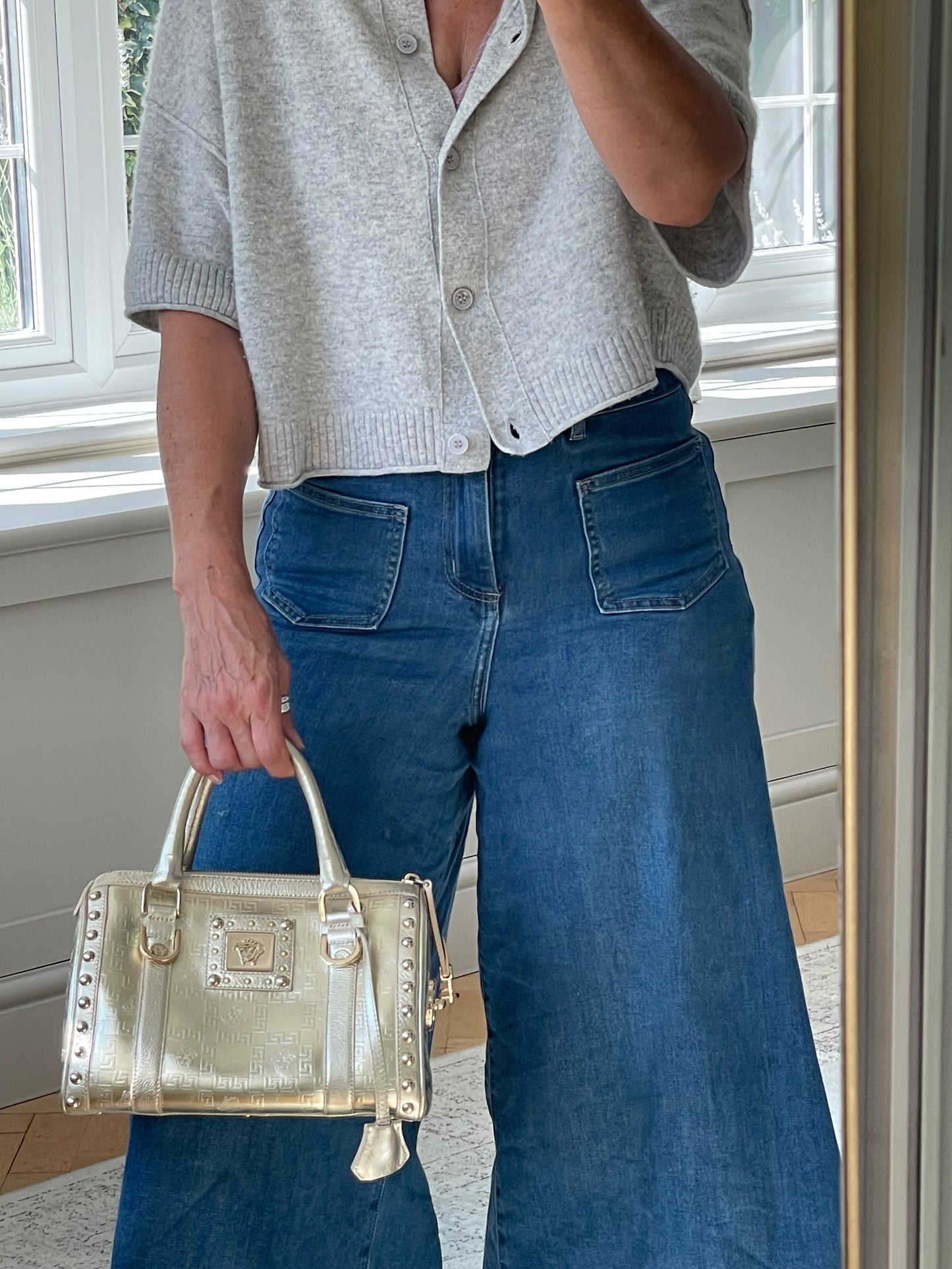 Preloved Vintage Versace Medusa Boston Bag
