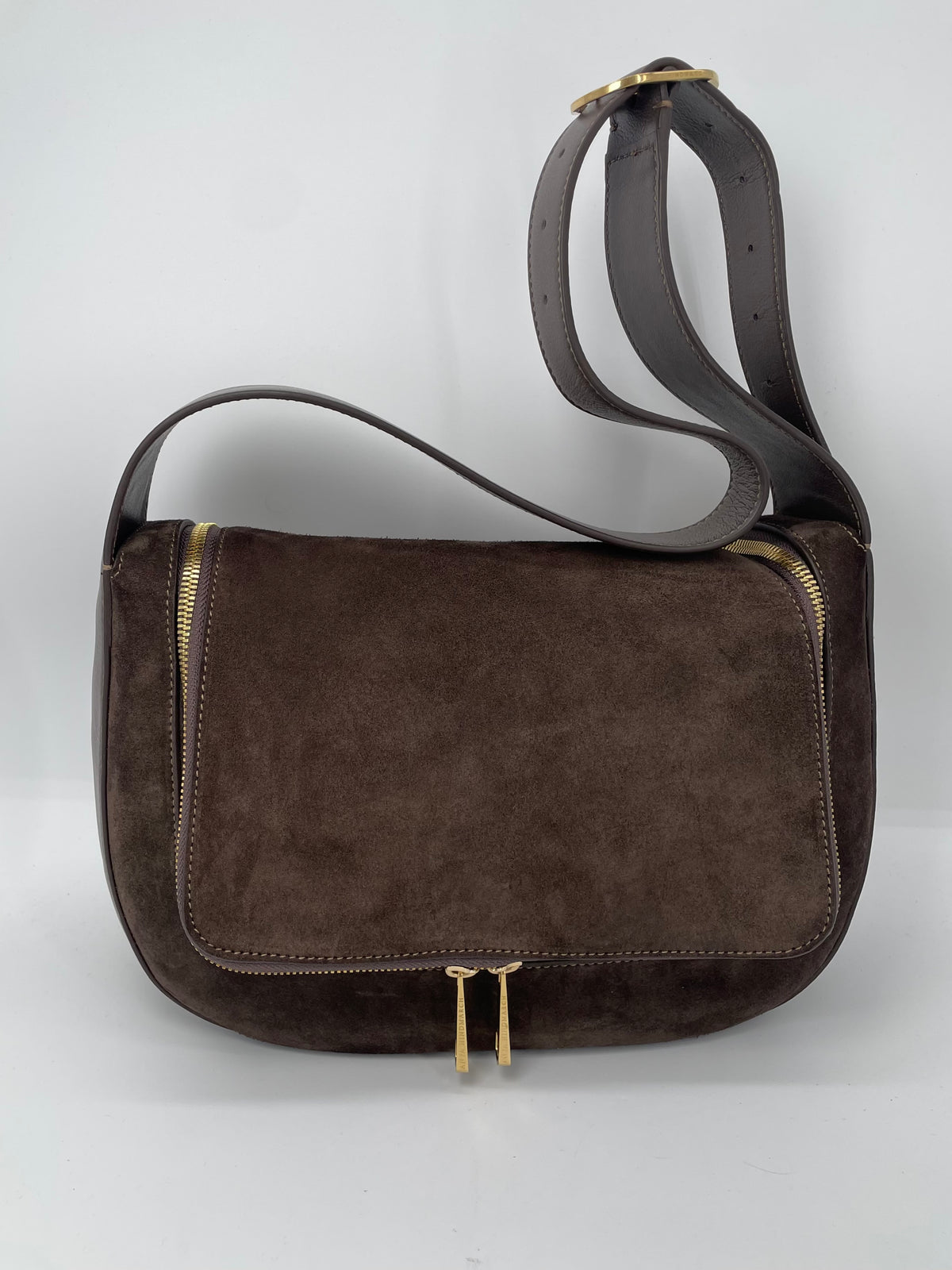 Preloved Anya Hindmarch Soft Vere Shoulder Bag, Medium