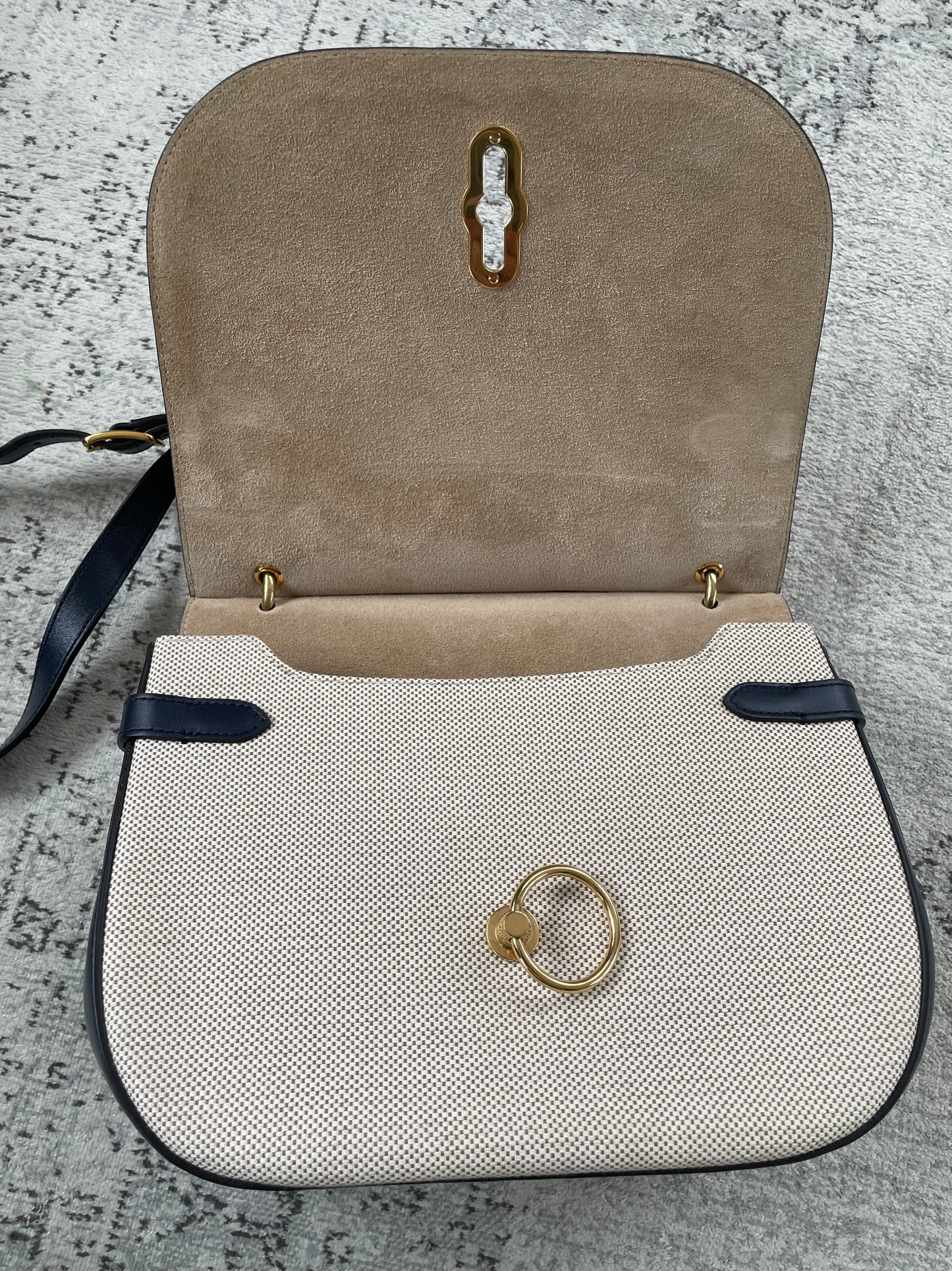Preloved Mulberry Amberley Satchel, Medium