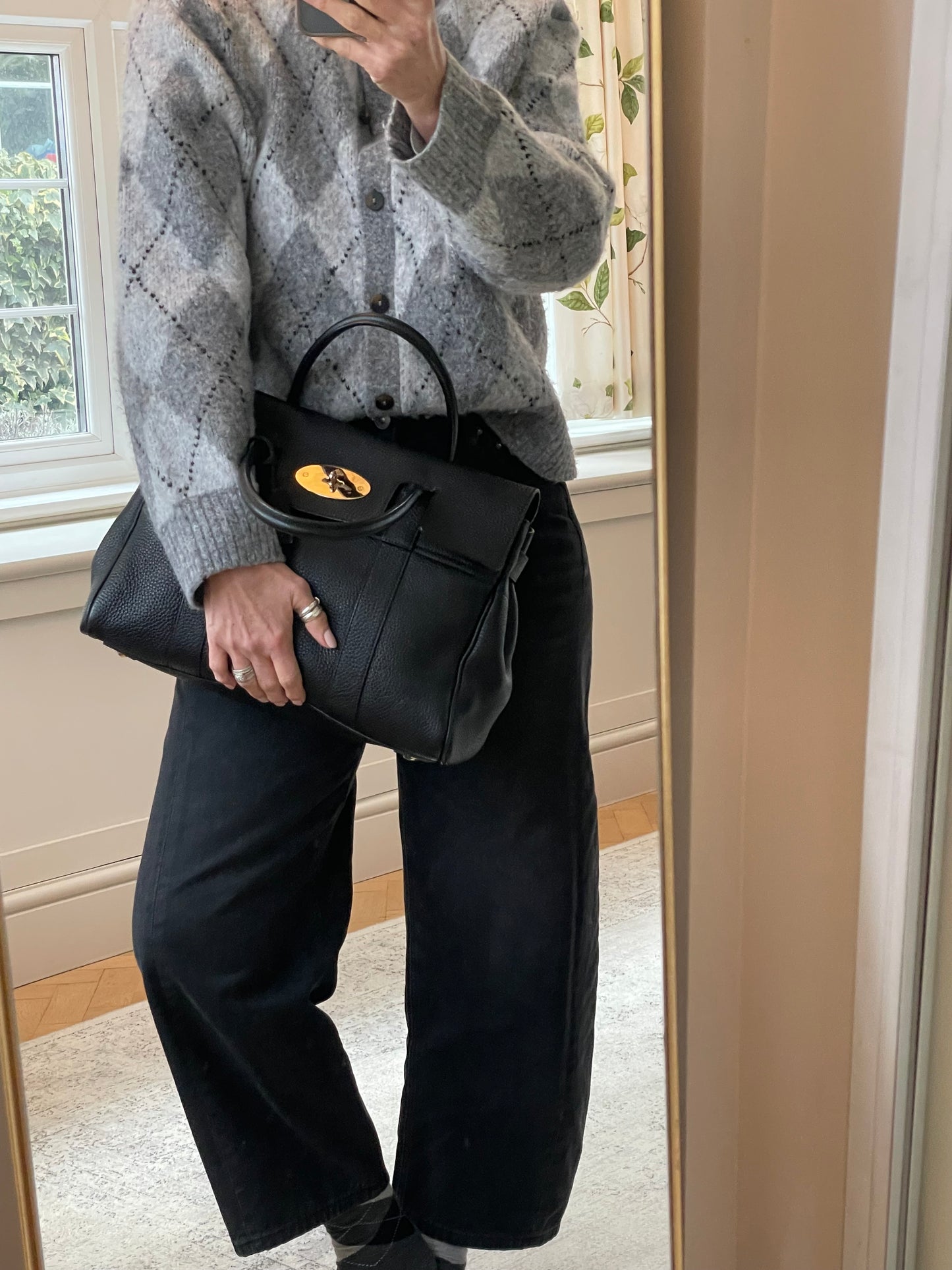 Preloved Mulberry Heritage Bayswater Tote Bag, Large