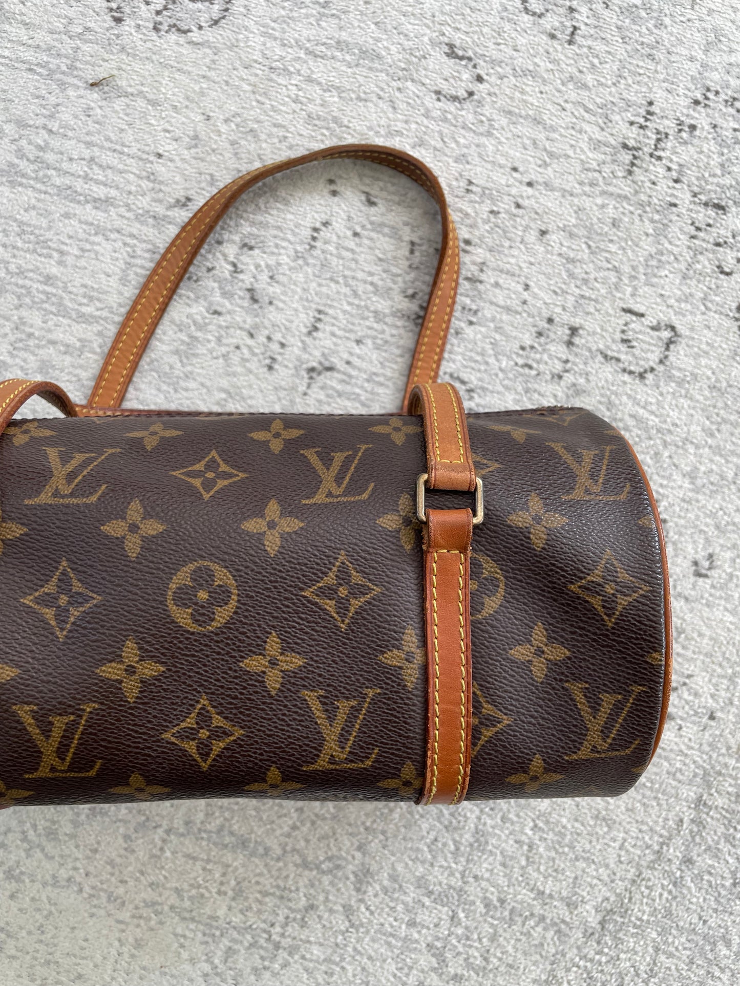 Preloved Vintage Louis Vuitton Monogram Papillon Bag, 26