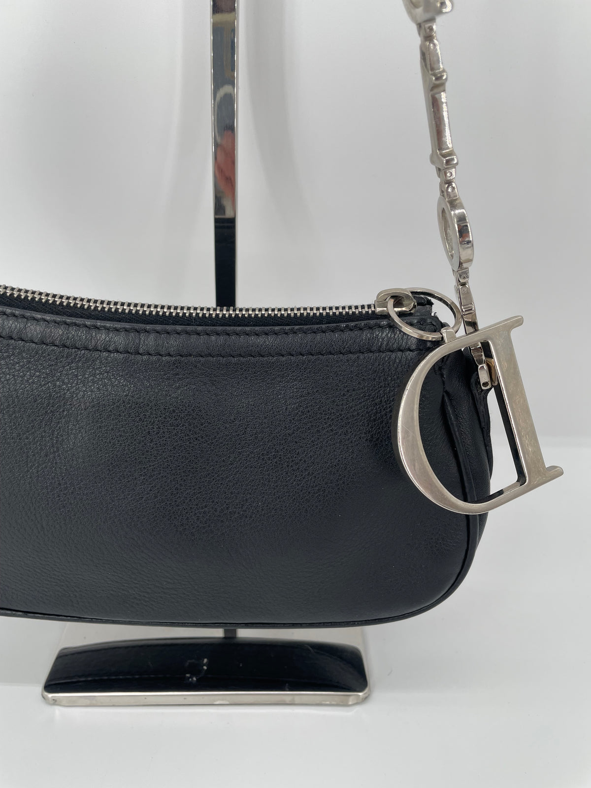 Preloved Christian Dior D-Charm Pochette Shoulder Bag