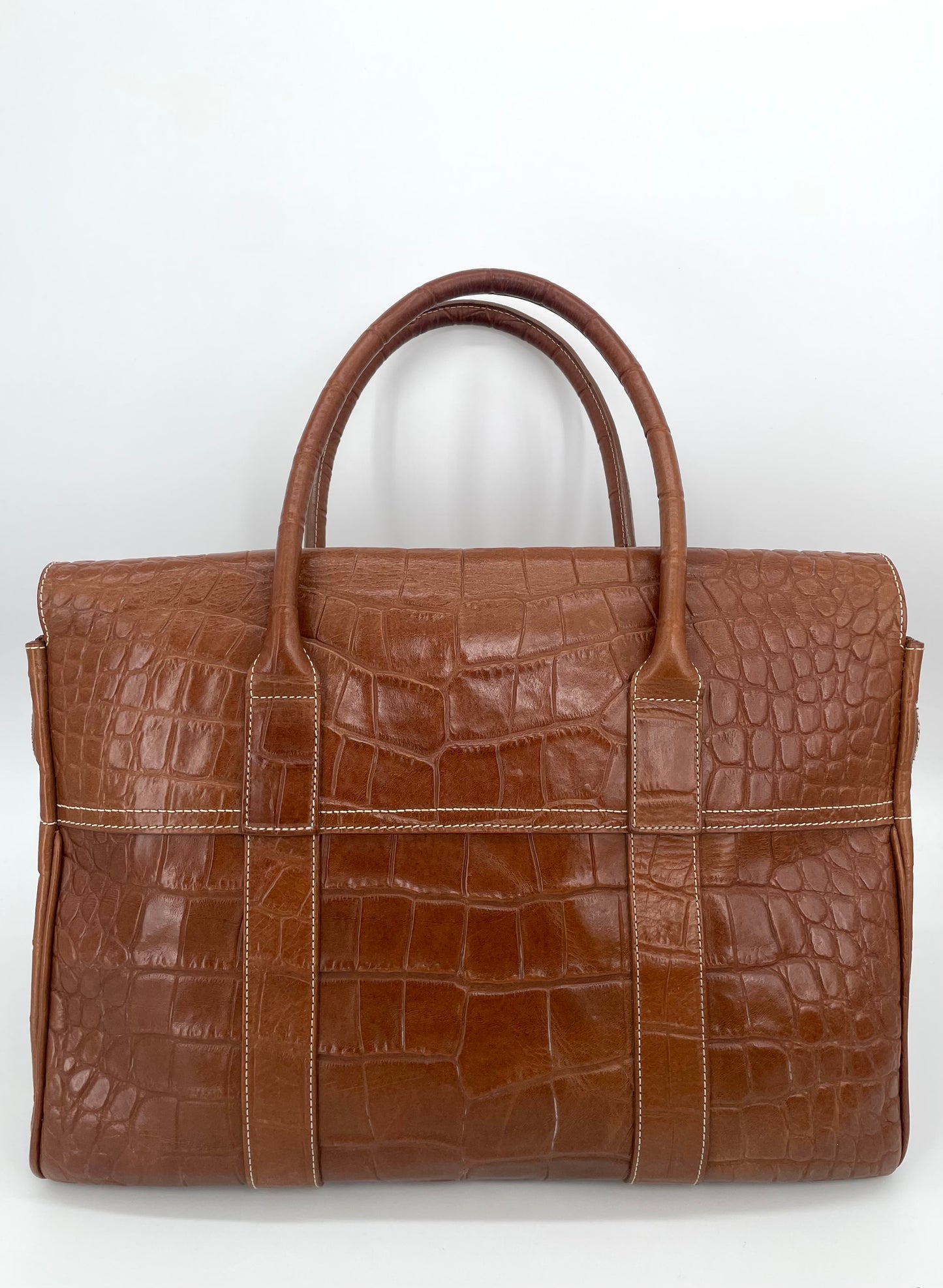 Preloved Mulberry Classic Bayswater Tote Bag, Large