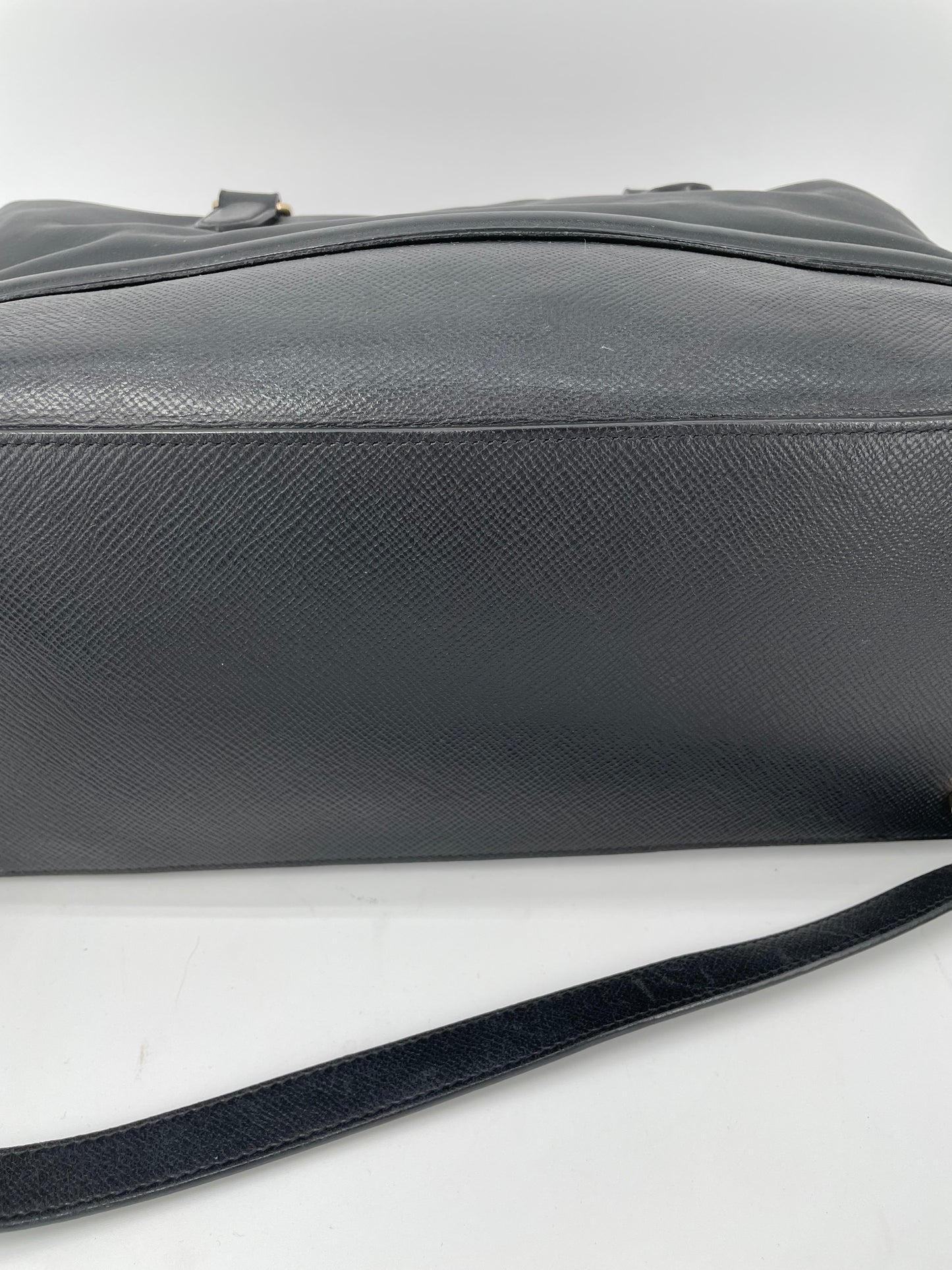 Preloved Smythson Panama Duffle tote