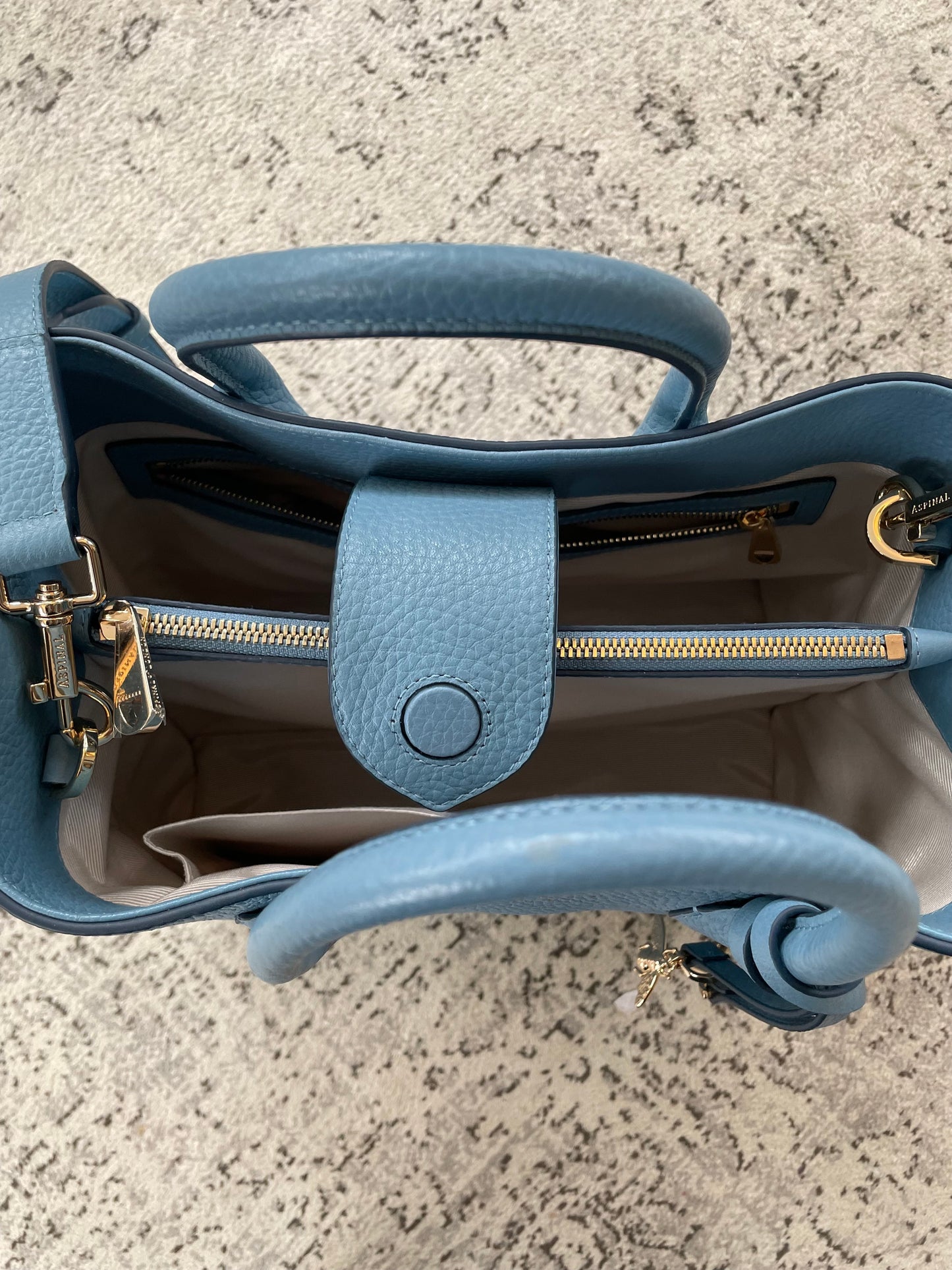 Preloved Aspinal of London Midi Tote Bag