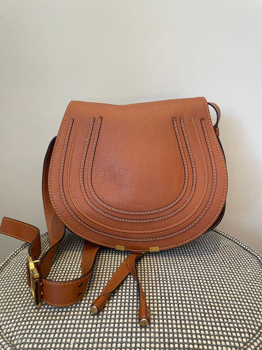 Preloved Chloe Marcie Crossbody Bag, Medium