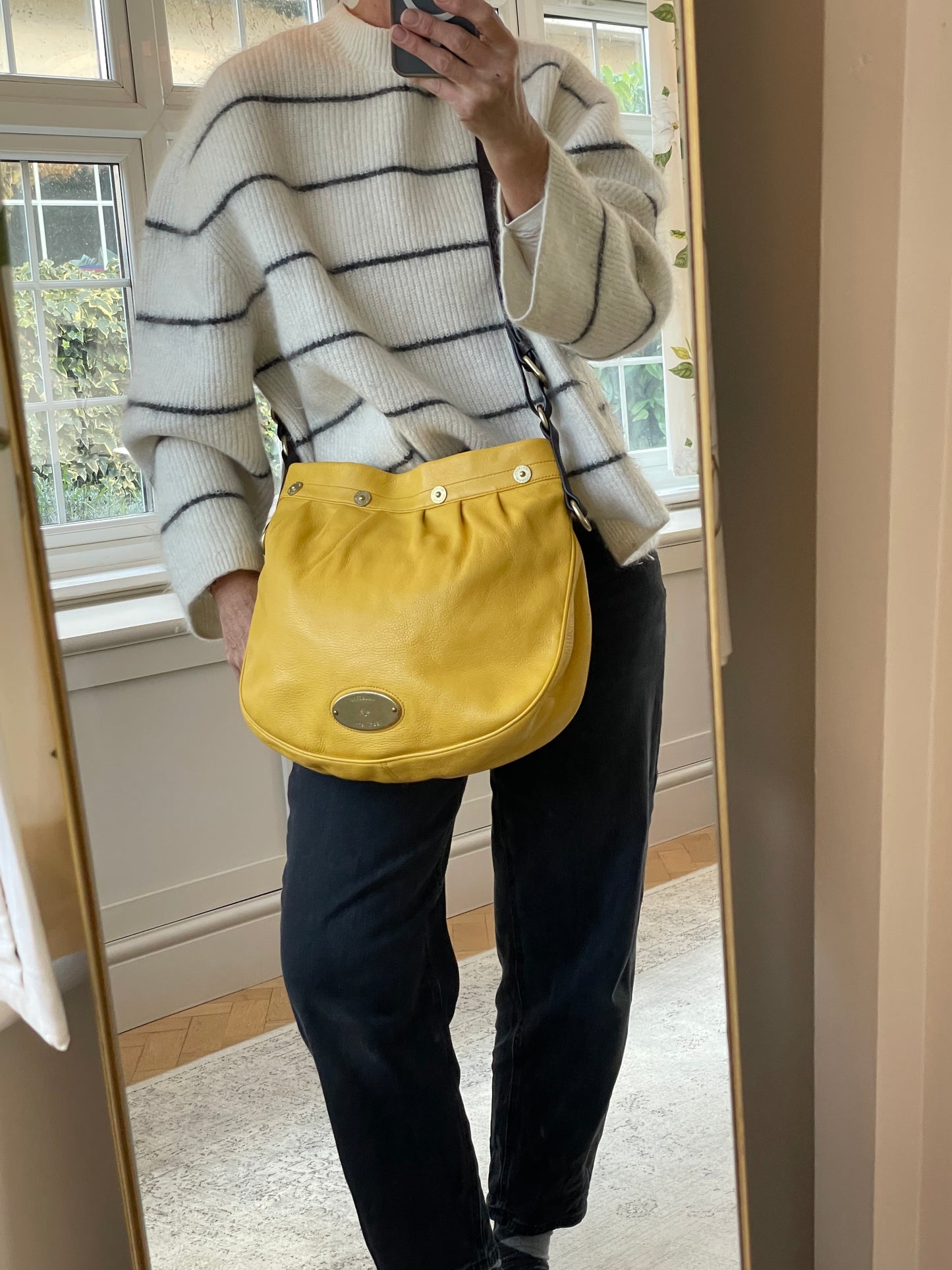 Preloved Mulberry Mitzy Messenger Bag