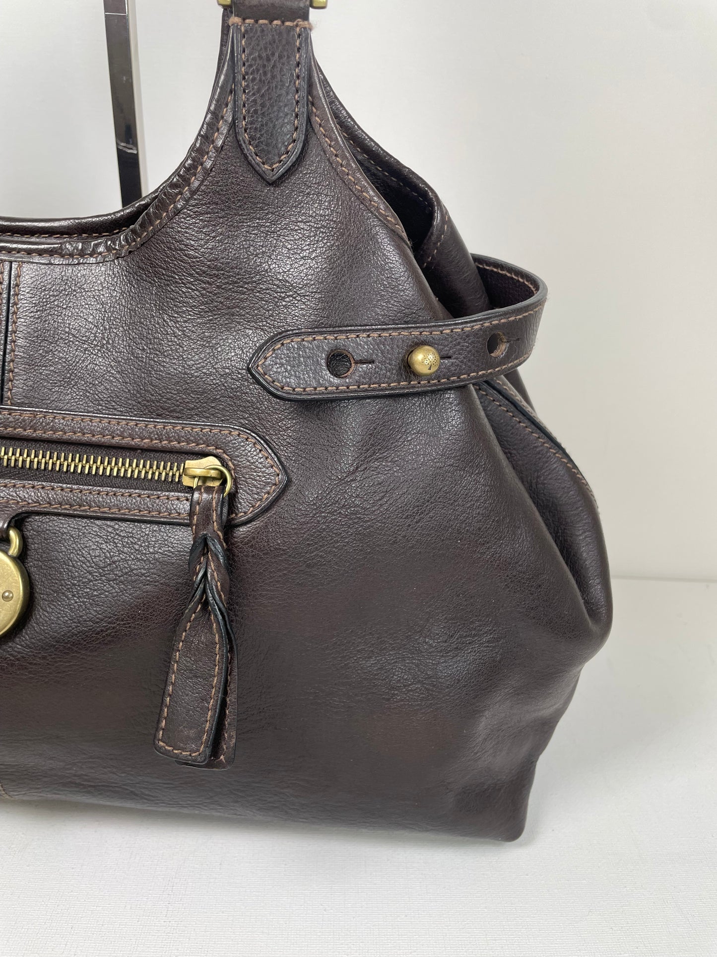 Preloved, Vintage Mulberry Somerset Shoulder Tote
