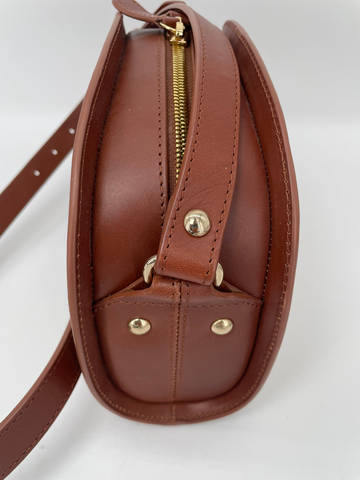 Preloved A.P.C Demi-Lune Crossbody Bag, Large