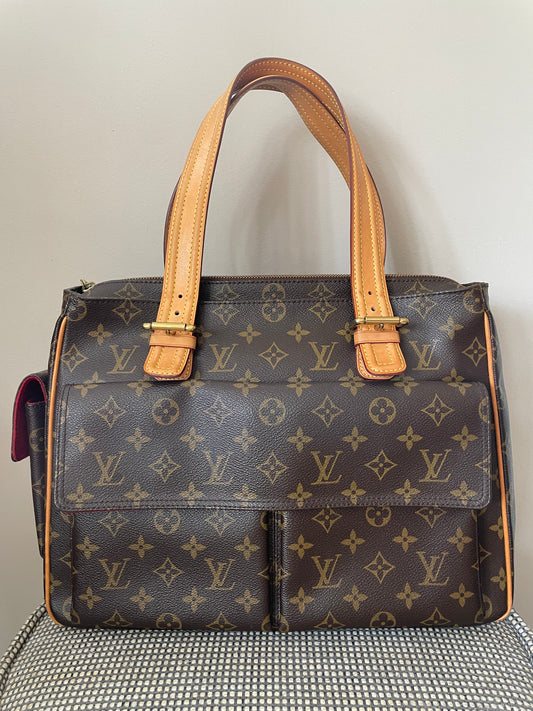 Preloved Louis Vuitton Multipli Cite Shoulder Tote Bag