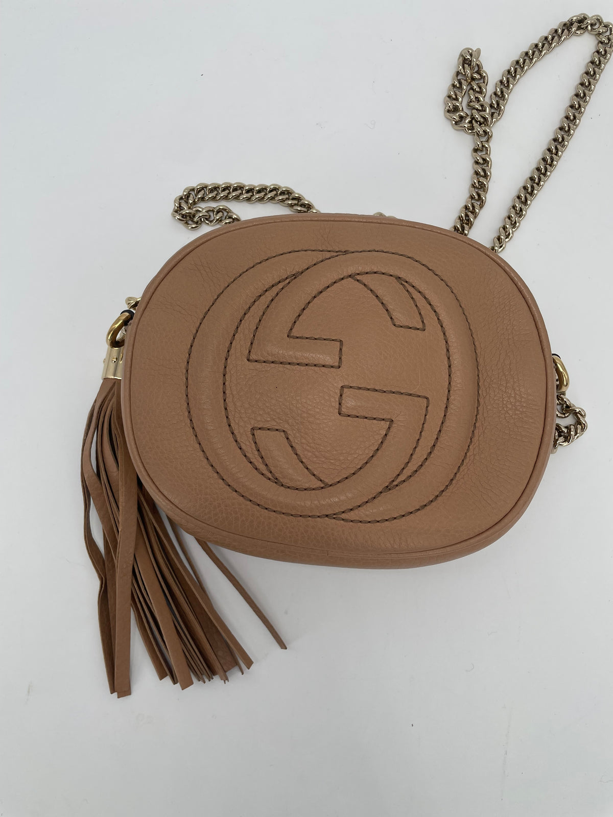 Preloved Gucci Soho Chain Crossbody Bag, Mini