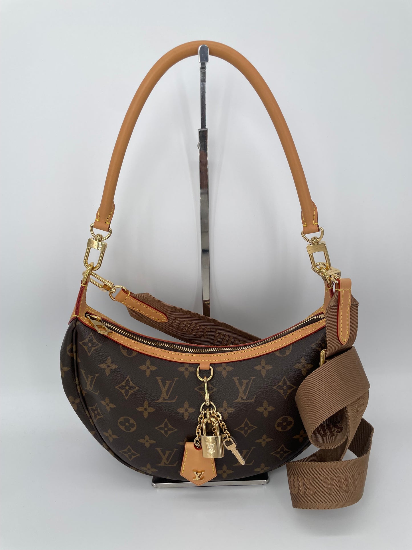 Preloved Louis Vuitton Looping Monogram Two Way Bag