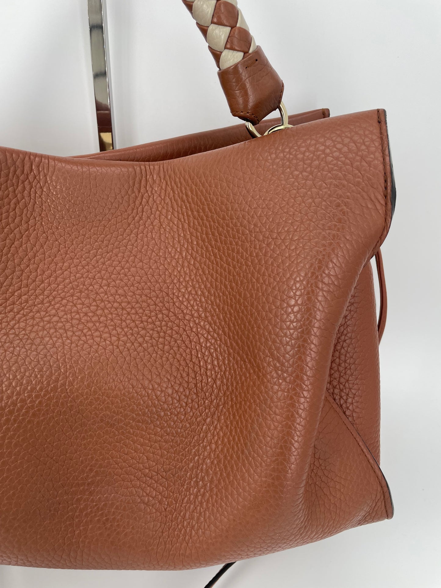 Preloved Mulberry Iris Top Handle Tote Bag, Large