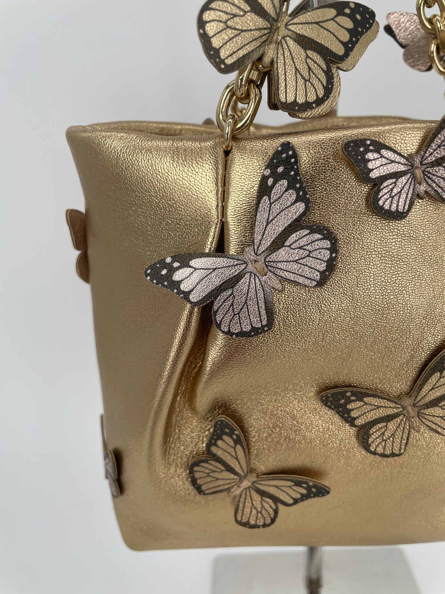 Preloved Aquazzura Papillion Tote Bag, Mini