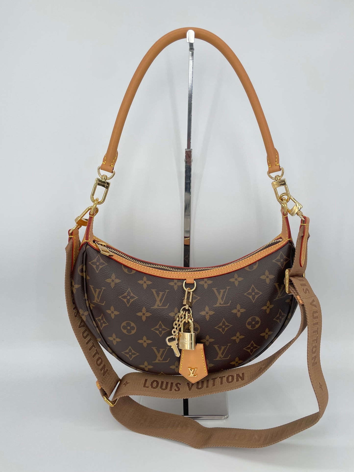 Preloved Louis Vuitton Looping Monogram Two Way Bag