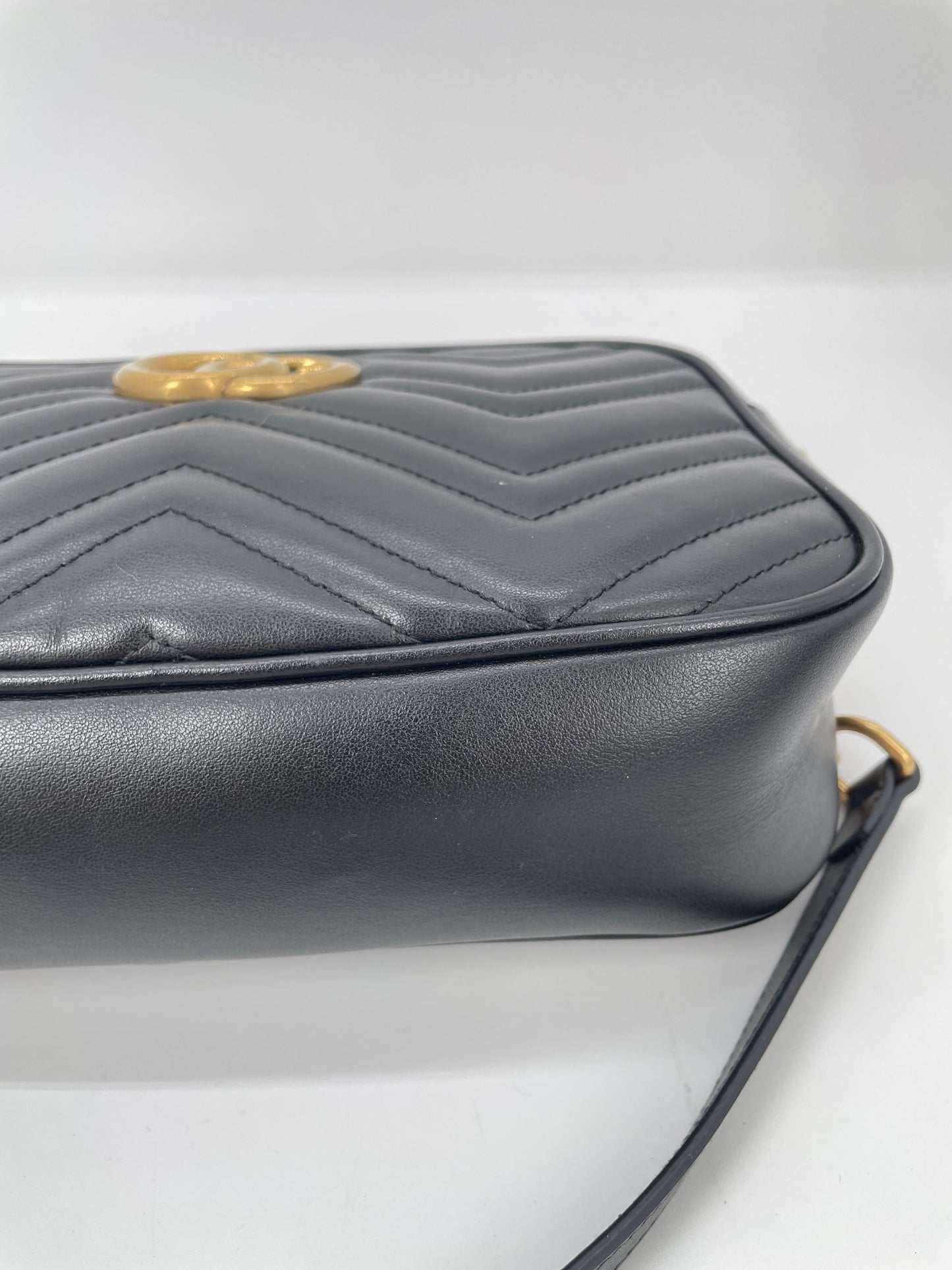 Preloved Gucci Marmont Shoulder Bag, Small