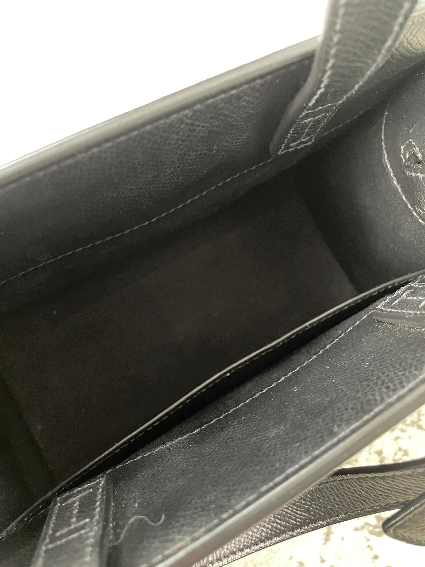 Preloved Saint Laurent Manhattan Tote Bag, Nano