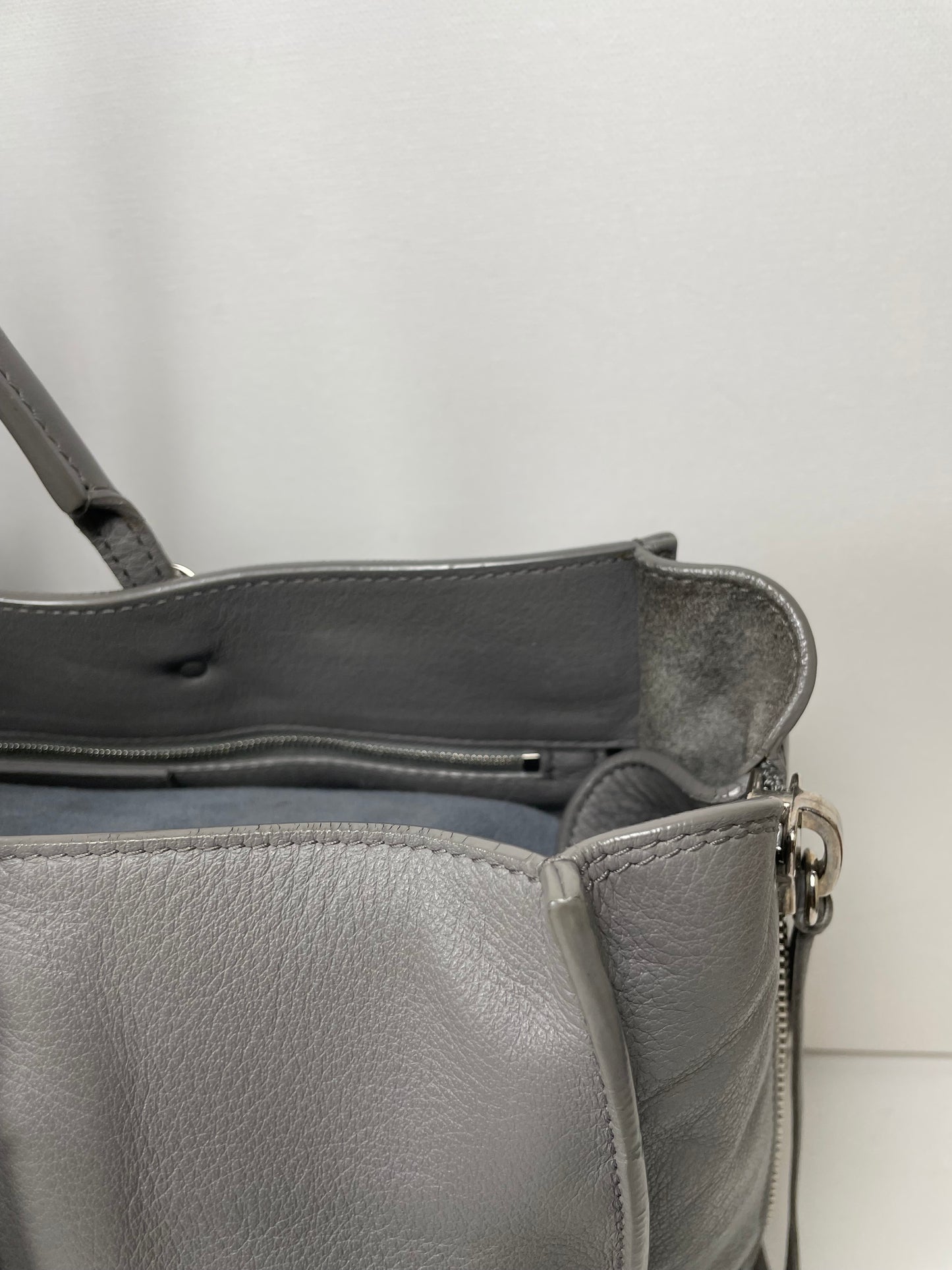 Preloved Balenciaga Papier Side Zip Tote, Medium