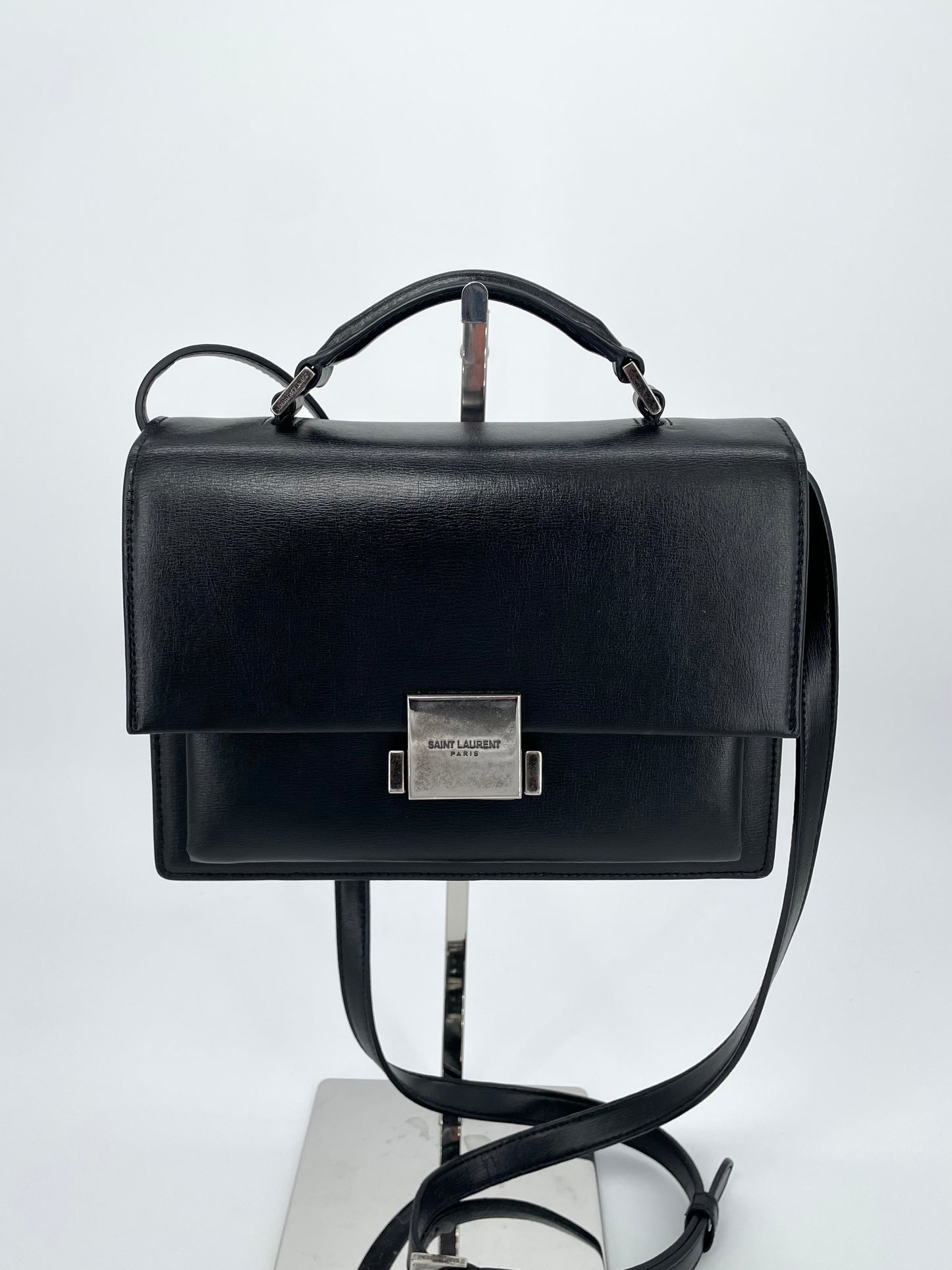 Preloved Saint Laurent Bellechasse Satchel Bag with Long Strap