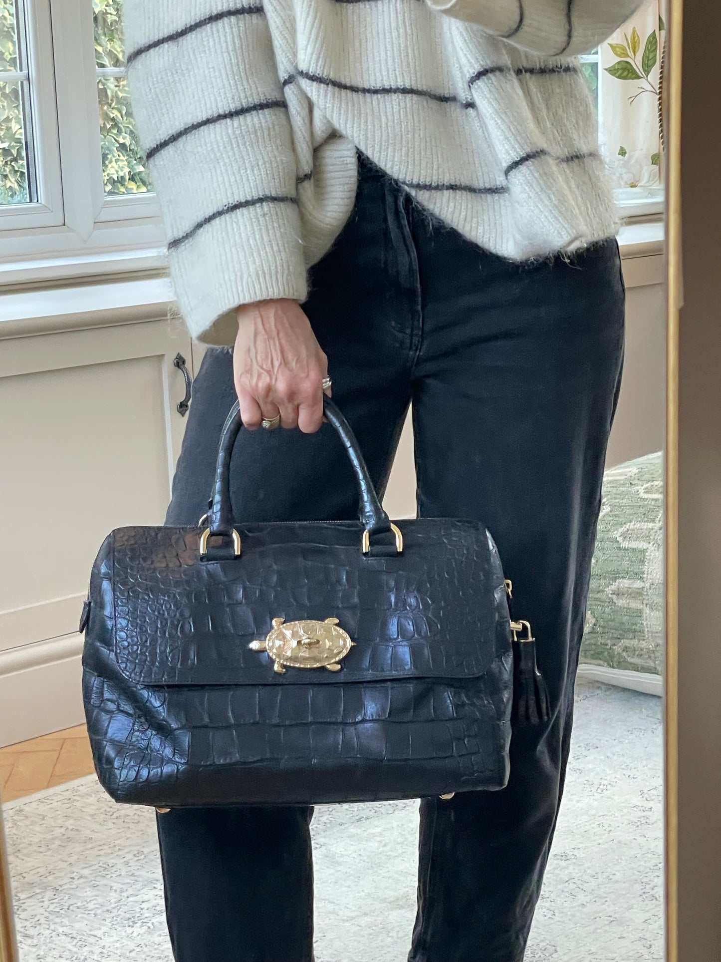 Preloved Mulberry Del Rey Tote Bag, Large