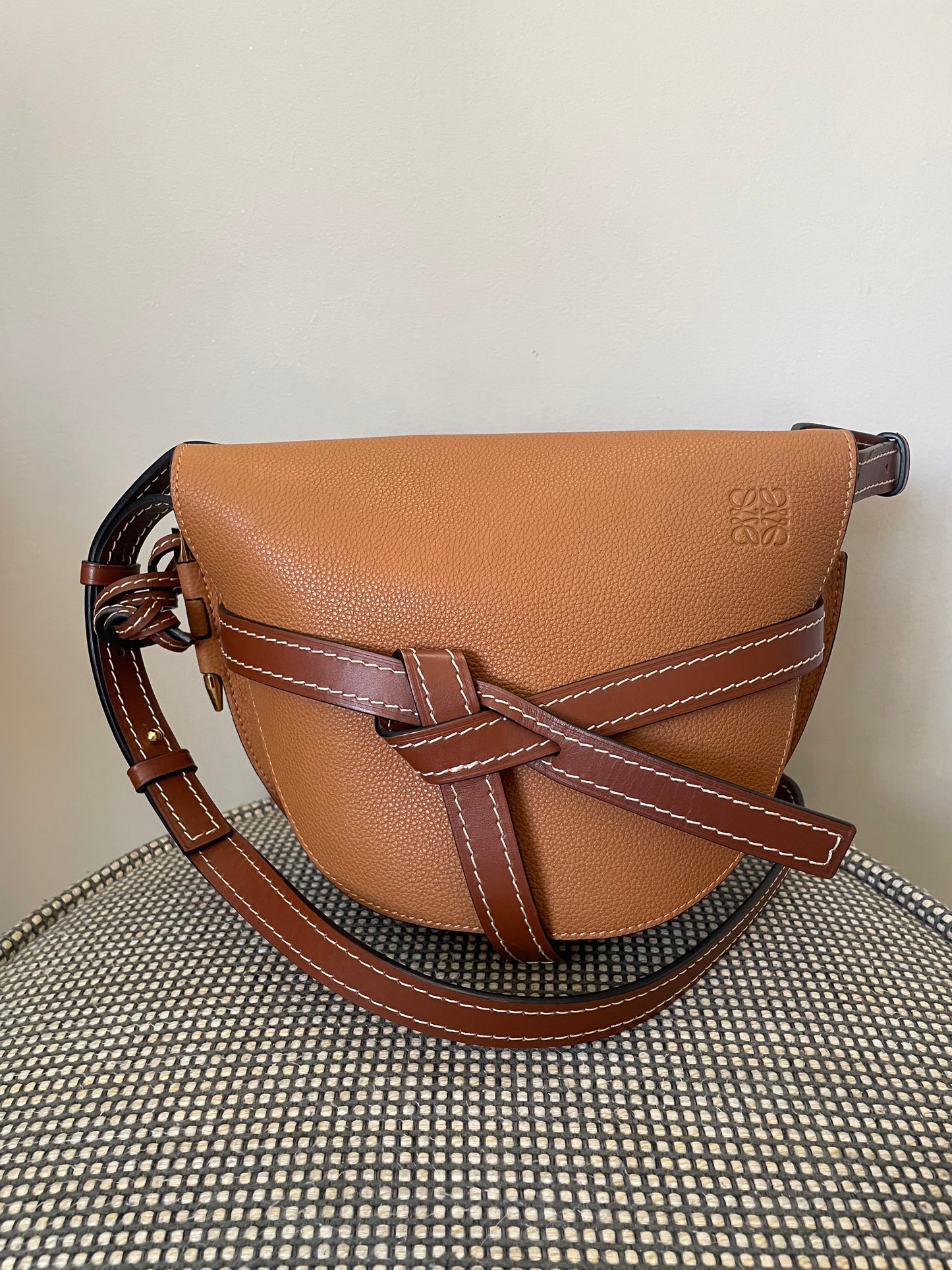 Preloved Loewe Gate Crossbody Bag, Small