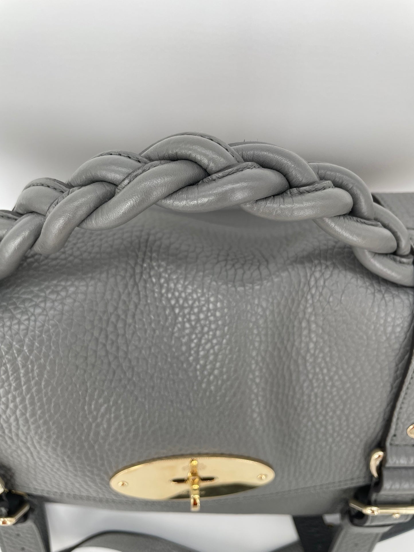 Preloved Mulberry Alexa Satchel Bag, Oversized
