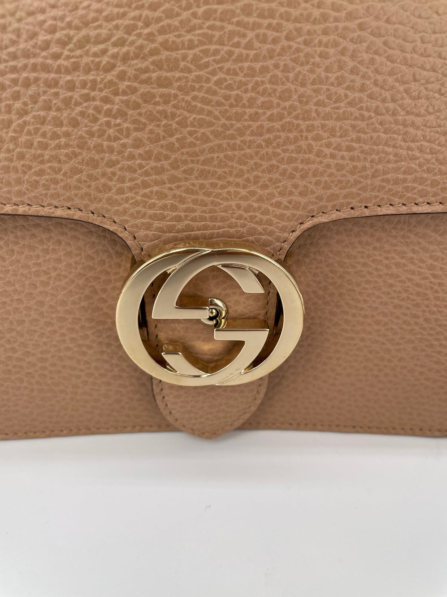 Preloved Gucci Interlocking Shoulder Bag