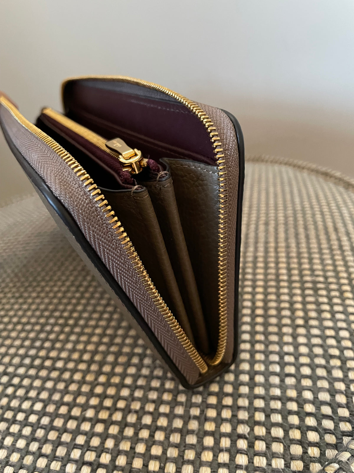 Preloved Mulberry Continental French Purse, Medium