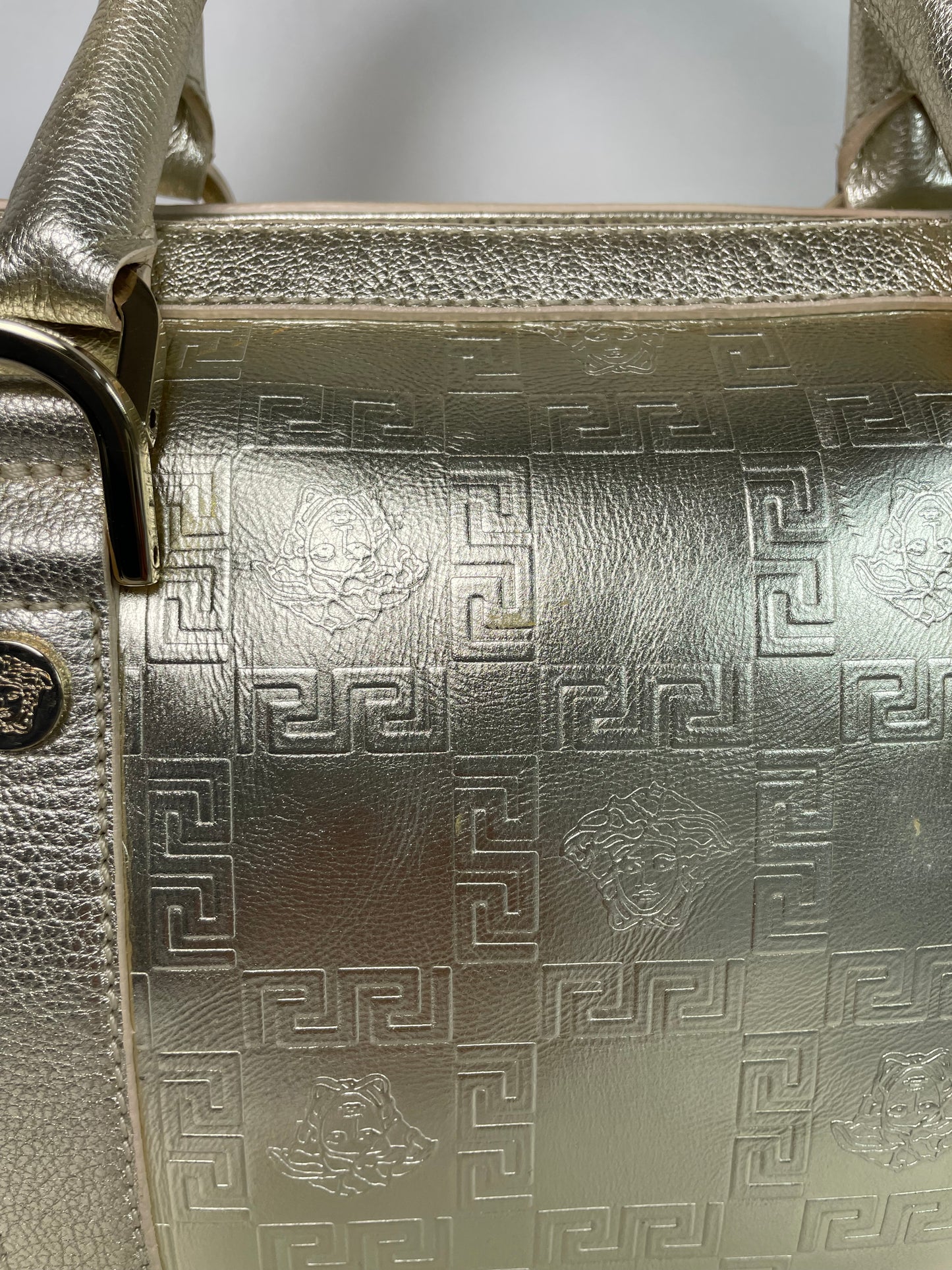 Preloved Vintage Versace Medusa Boston Bag