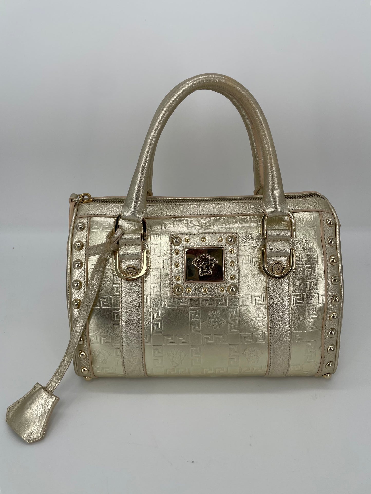 Preloved Vintage Versace Medusa Boston Bag