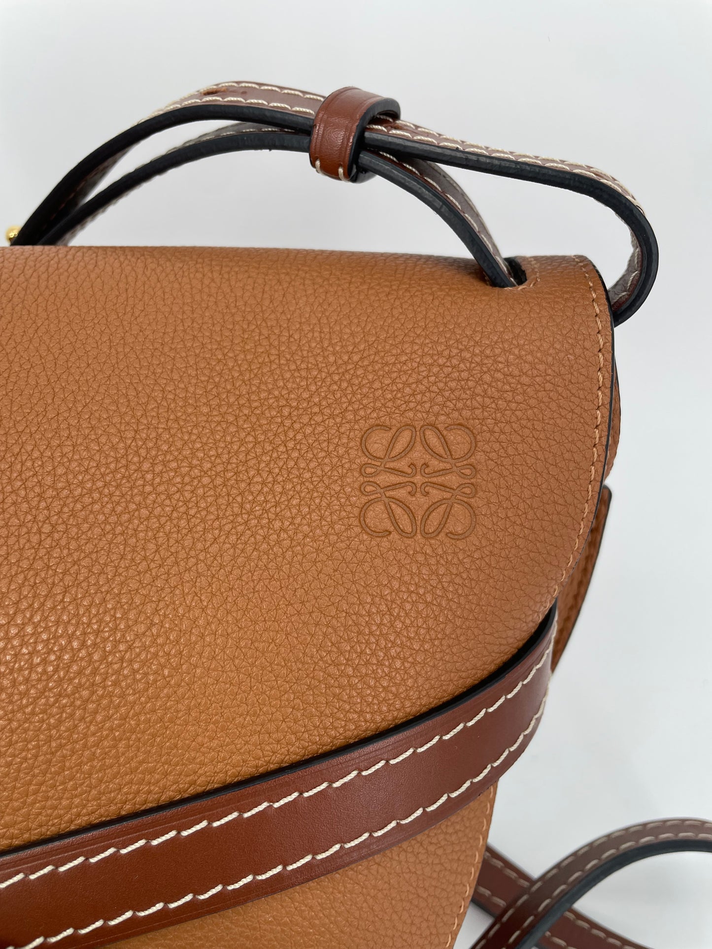 Preloved Loewe Gate Crossbody Bag, Small