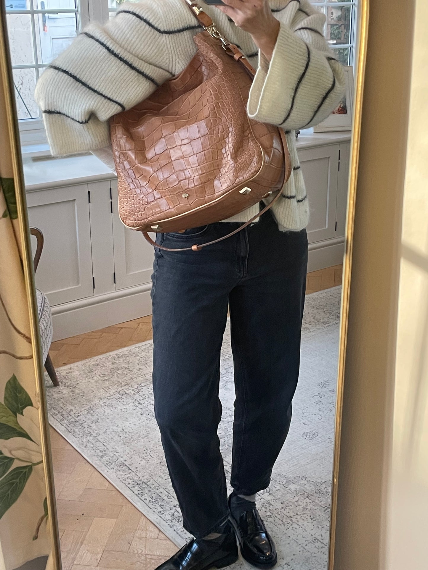 Preloved Mulberry Eliza Hobo Bag, Large