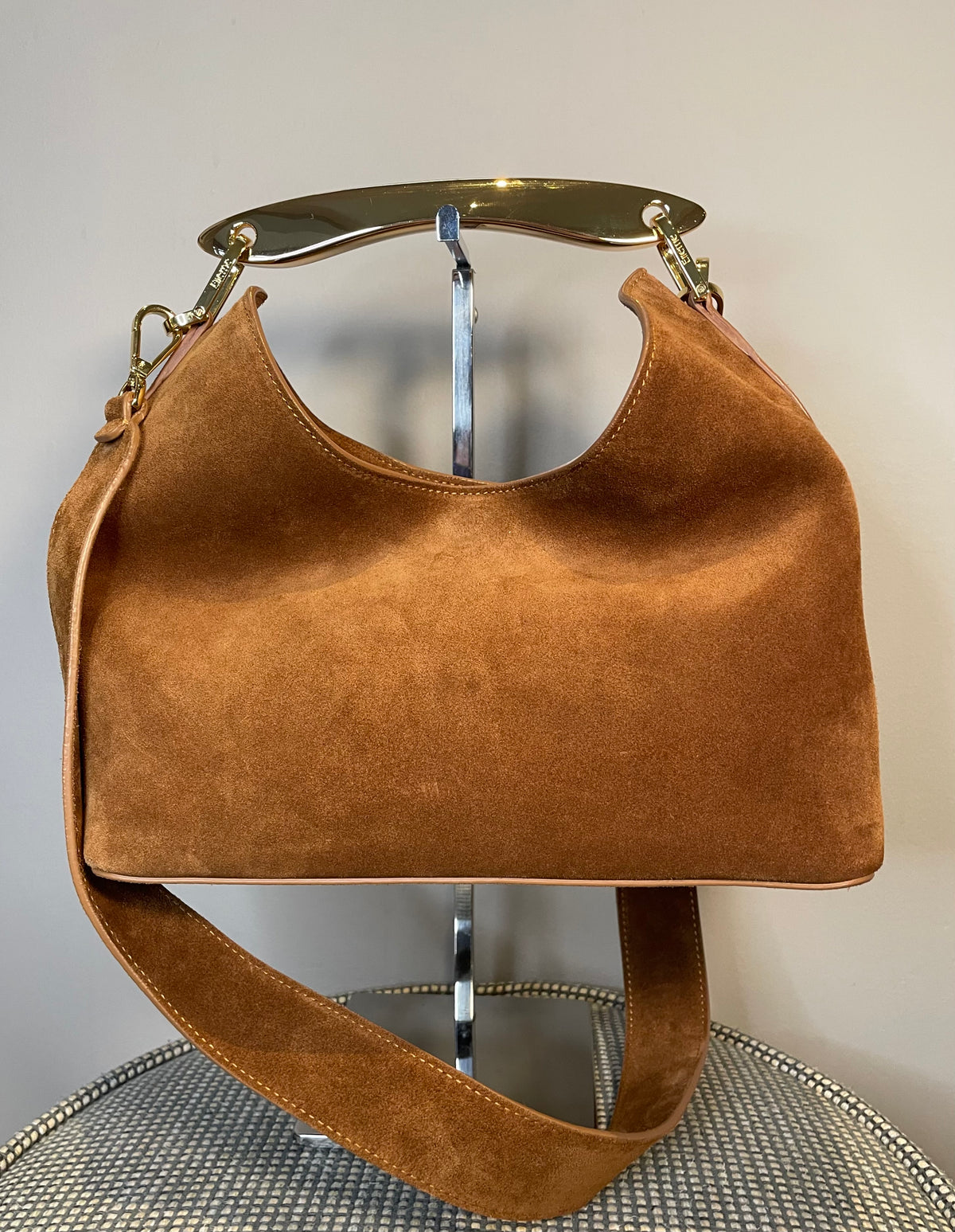 Preloved Elleme Boomerang Two Way Bag, Large