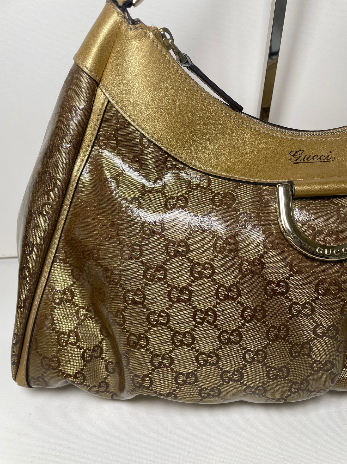 Preloved Gucci D-Ring Shoulder Bag