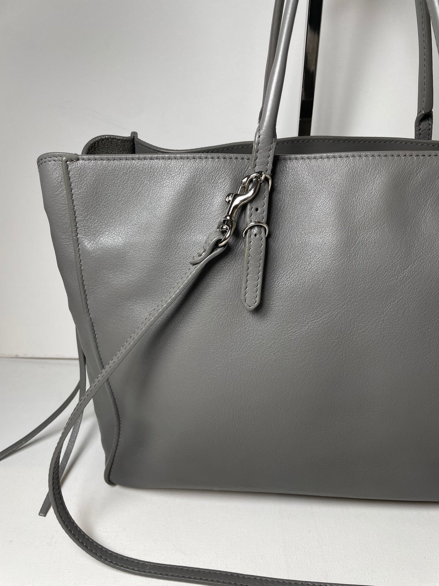 Preloved Balenciaga Papier Side Zip Tote, Medium