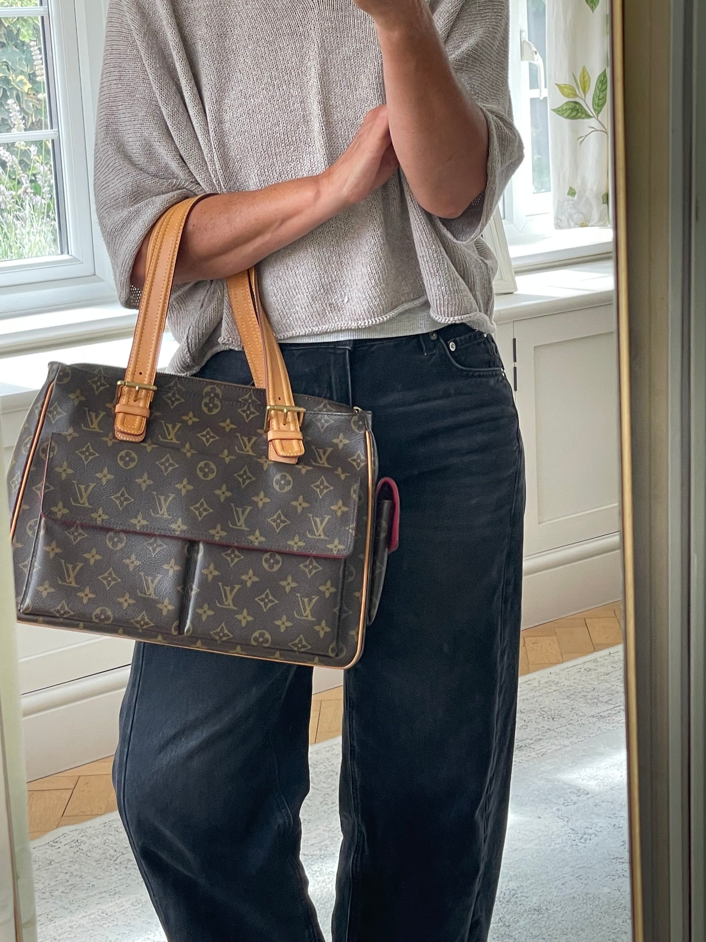 Preloved Louis Vuitton Multipli Cite Shoulder Tote Bag