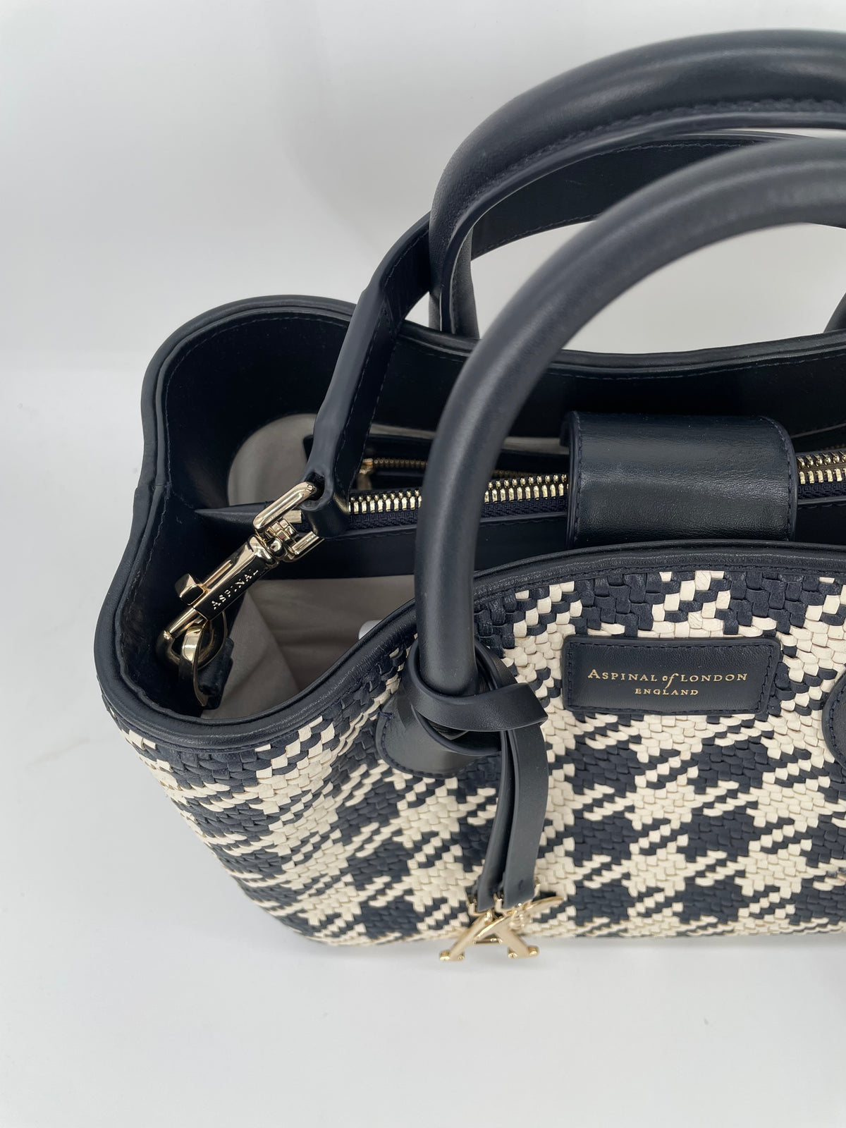 Preloved Aspinal of London, London Midi Tote Bag